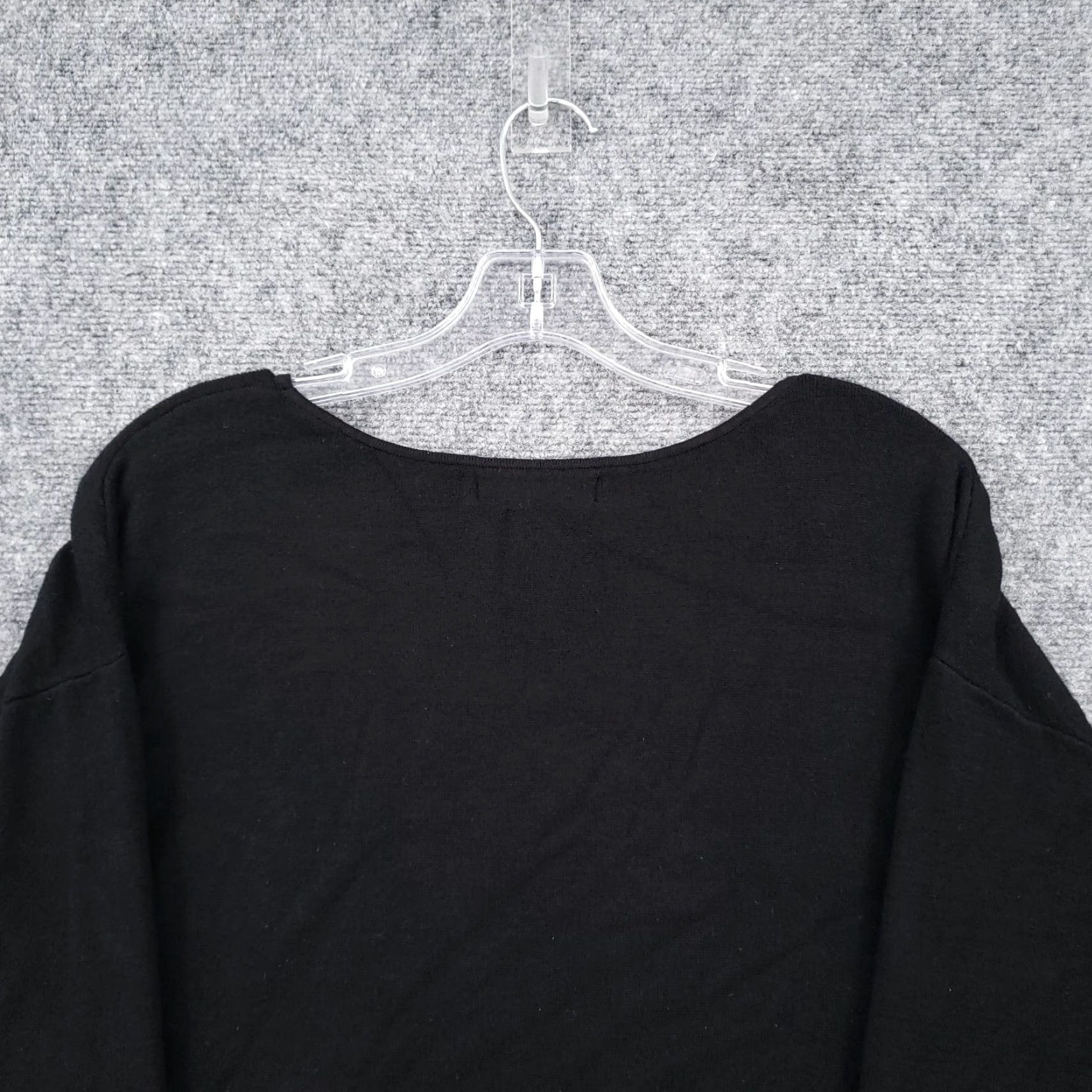 Banana Republic Banana Republic Sweater Womens S Small Petites Black Pullover Long Sleeve Knit Shirt Womens Size S / US 4 / IT 40 - 6 Thumbnail