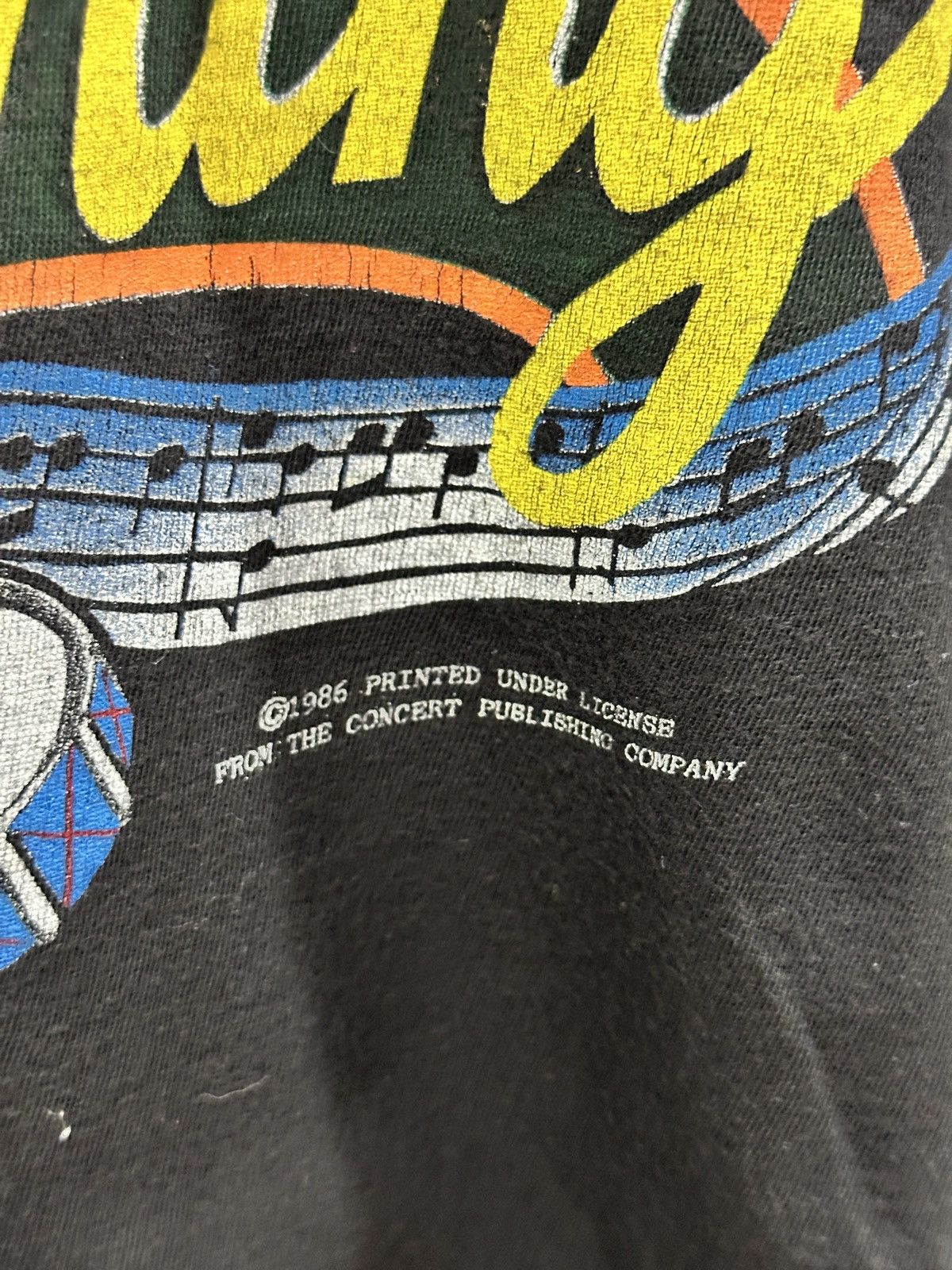 Band Tees × Vintage vintage 1986 THE DAMNED anything punk rock promo t-shirts Size US L / EU 52-54 / 3 - 4 Thumbnail
