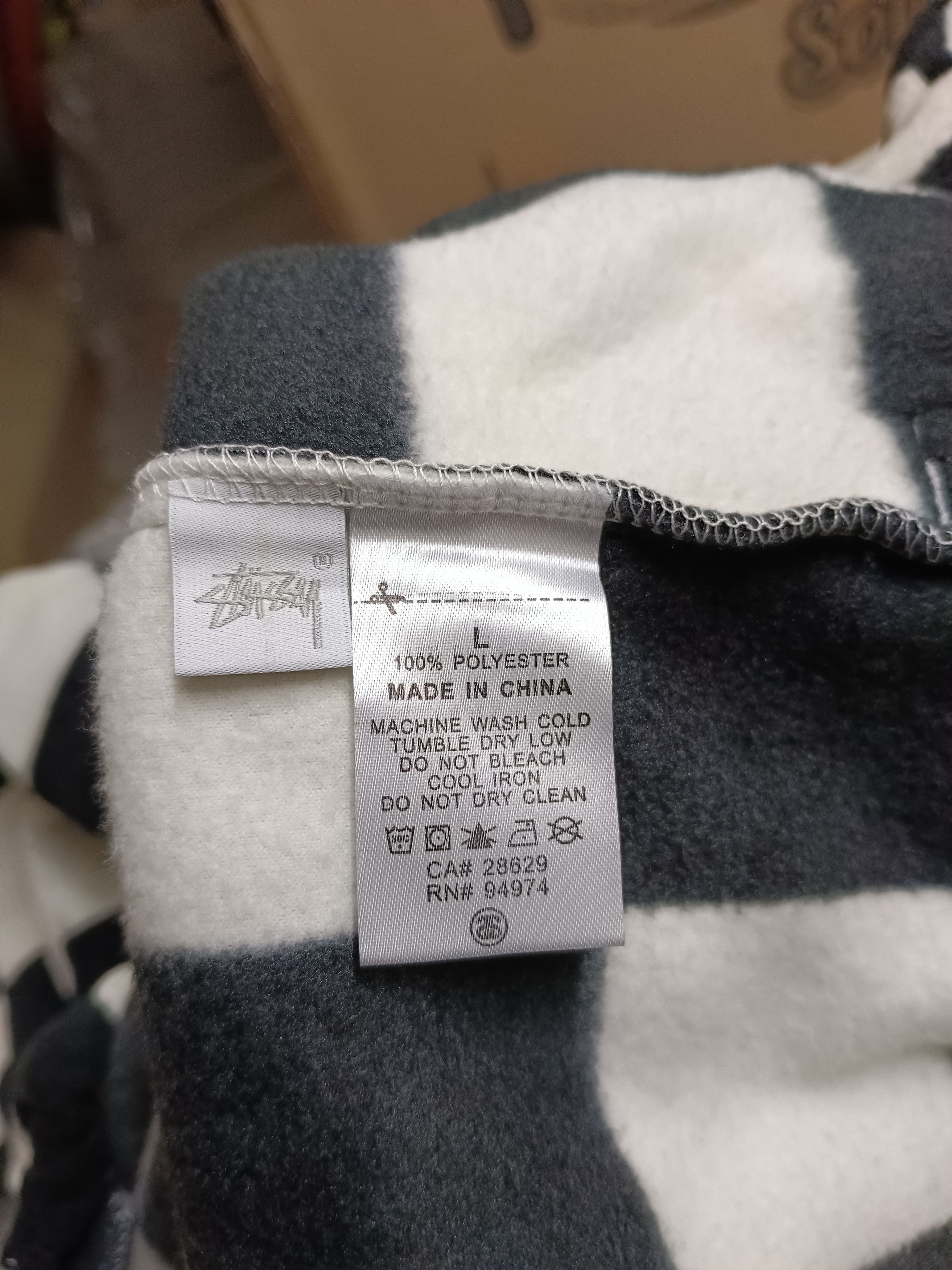 Stussy Vintage Stussy Fleece Mohair Size US L / EU 52-54 / 3 - 9 Thumbnail
