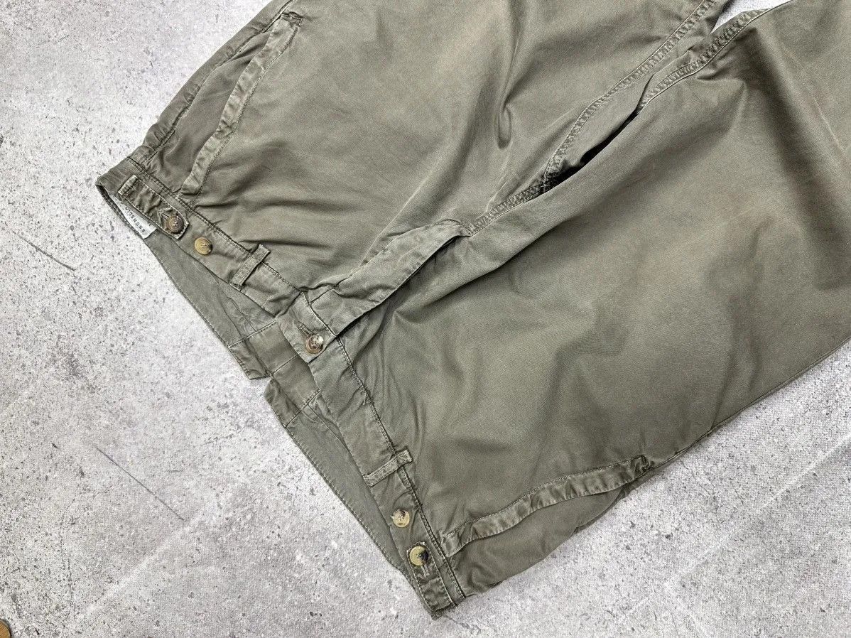 Vintage Brunello Cucinelli Men Leisure Relaxed Cargo Pants Grey XL Size US 34 / EU 50 - 6 Thumbnail