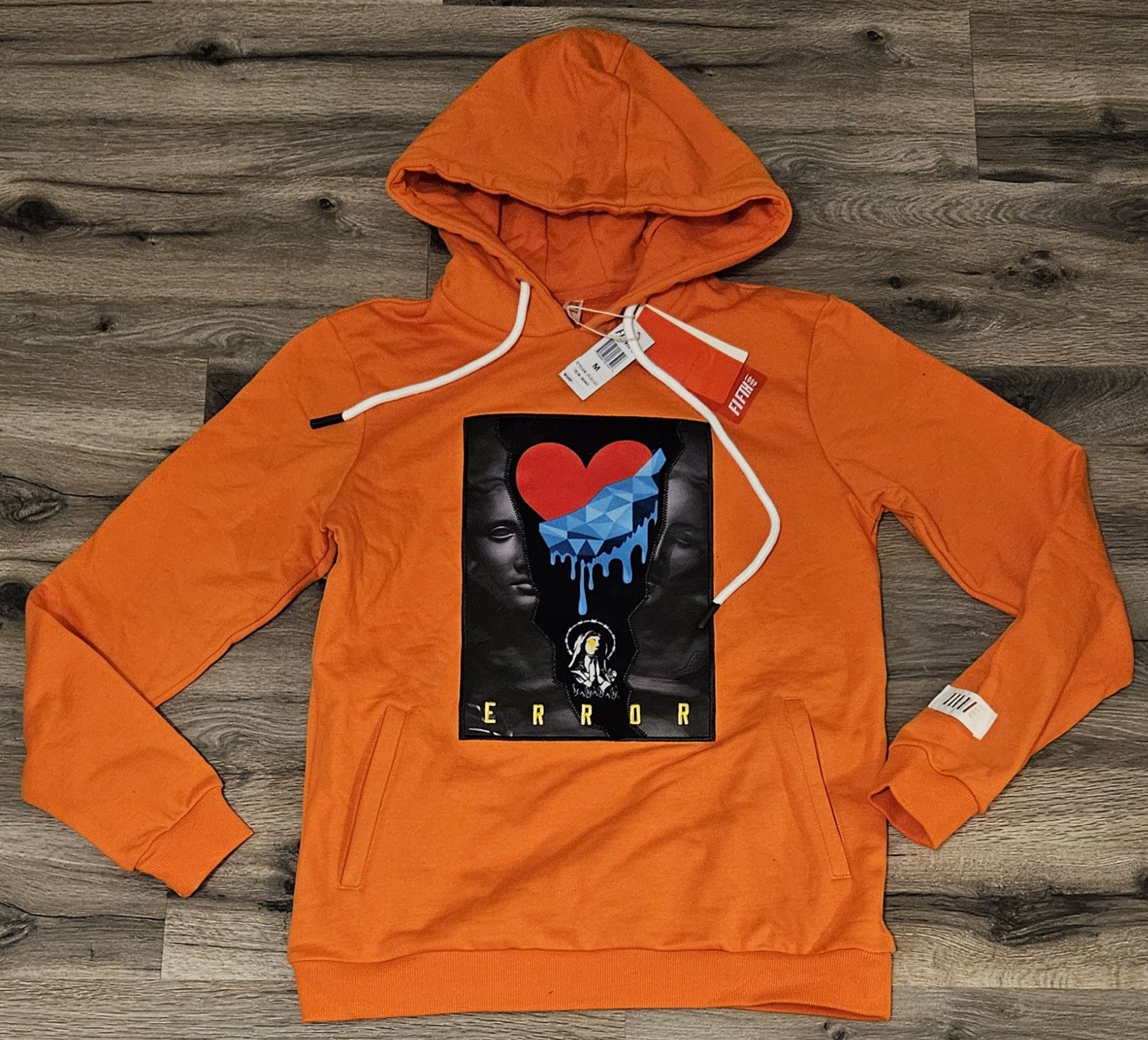 Other Fifth Loop Graphic heavy orange mens streetwear hoodie-med Size US M / EU 48-50 / 2 - 1 Thumbnail