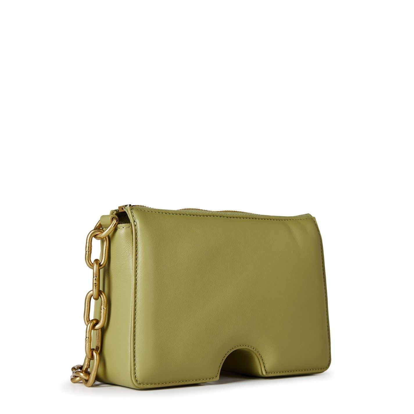 Off-White o1gr1nt0425 Size: OS / Burrow Zipped Pouch 20 in Green Size ONE SIZE - 2 Thumbnail