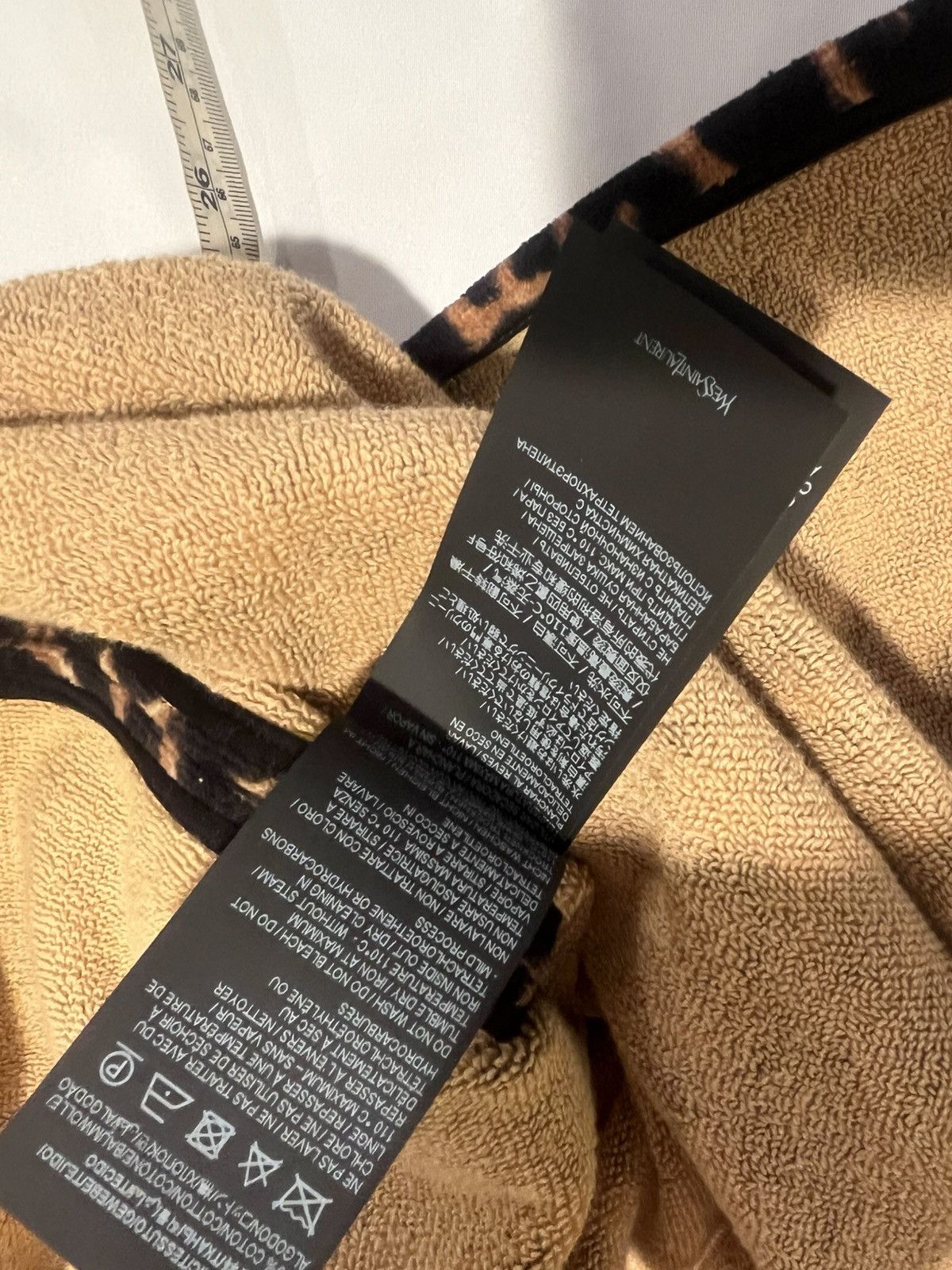 Saint Laurent Paris Saint Laurent men’s leopard poncho hoodie. M. $3790 Size US M / EU 48-50 / 2 - 9 Thumbnail
