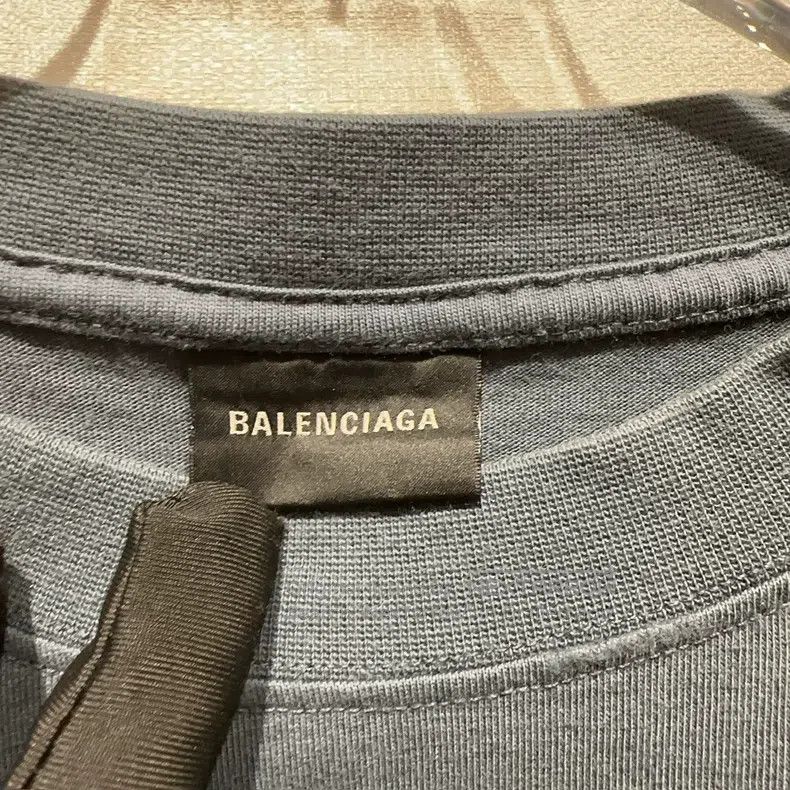 Balenciaga Balenciaga Haze blue ink wash short-sleeve Size US M / EU 48-50 / 2 - 5 Thumbnail