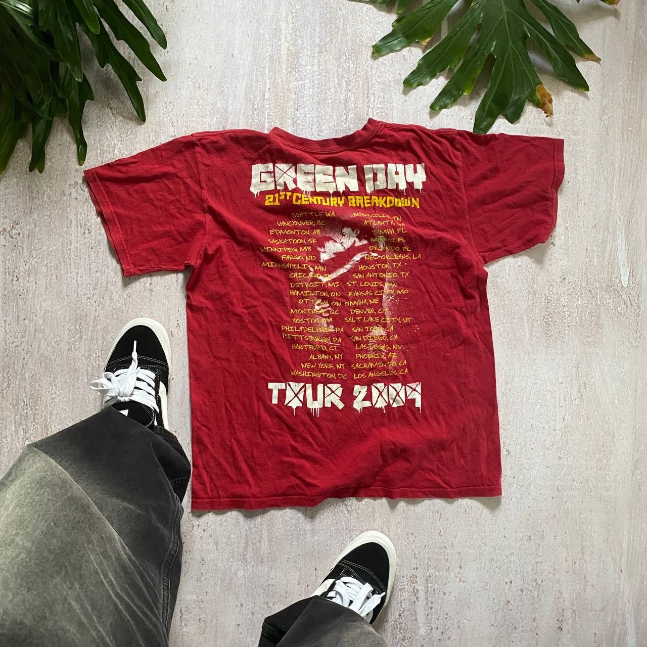 Band Tees VINTAGE Y2K 2004 GREENDAY AMAZING TOUR RARE PUNK T SHIRT 20 Size US L / EU 52-54 / 3 - 2 Thumbnail