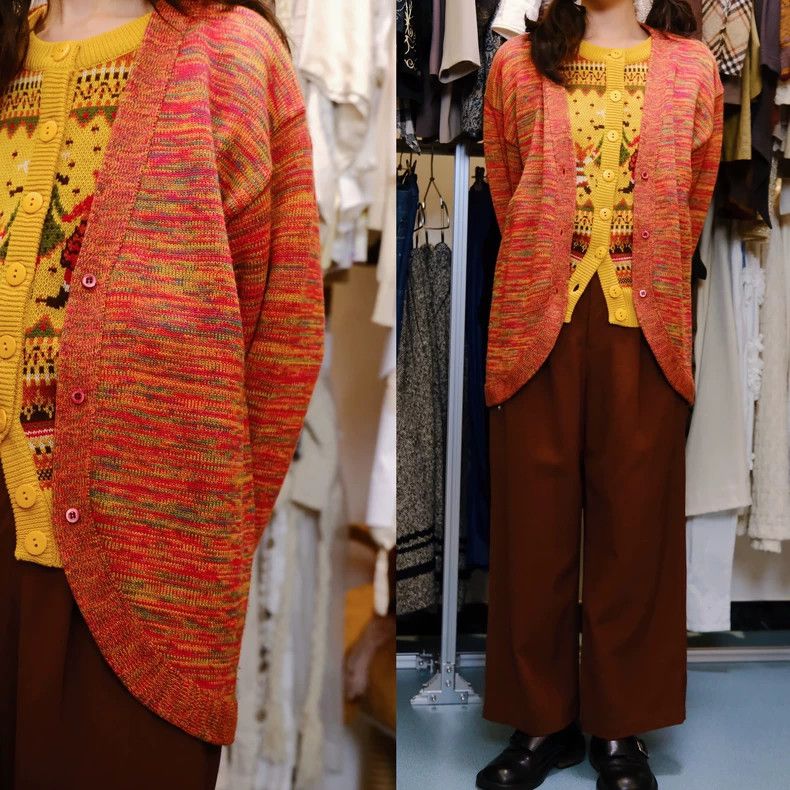 KENZO Cashmere wool knit cardigan