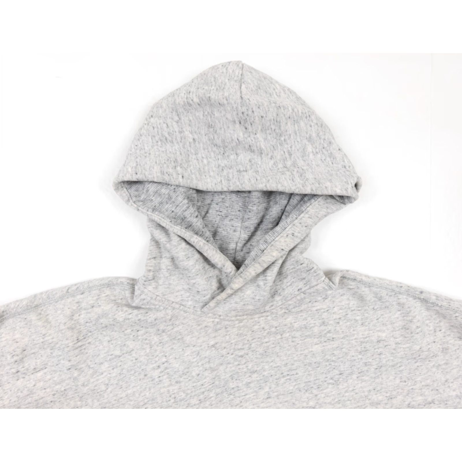 Abercrombie & Fitch Abercrombie & Fitch Gray Cropped Hoodie Sweatshirt Women's Large Pullover Activewear Size L / US 10 / IT 46 - 2 Thumbnail