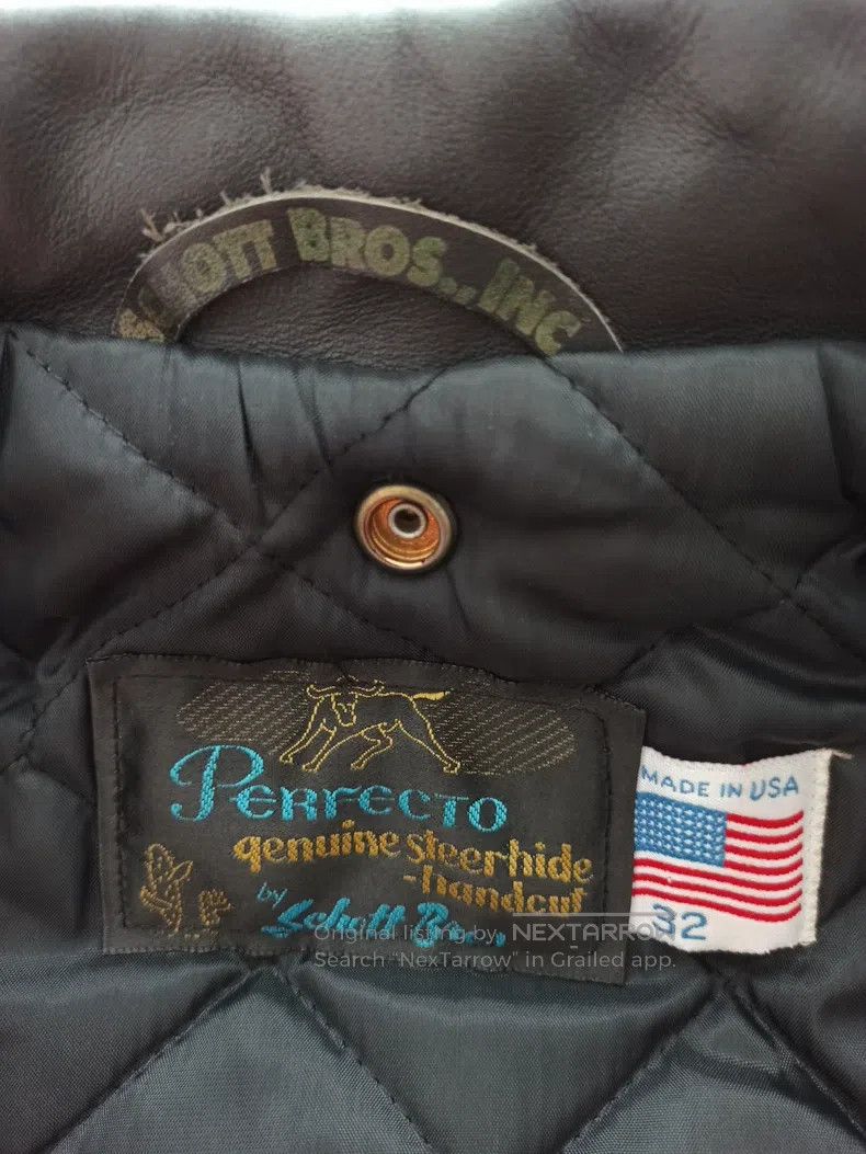 Schott Schott 613 Leather Jacket Size US XS / EU 42 / 0 - 4 Thumbnail