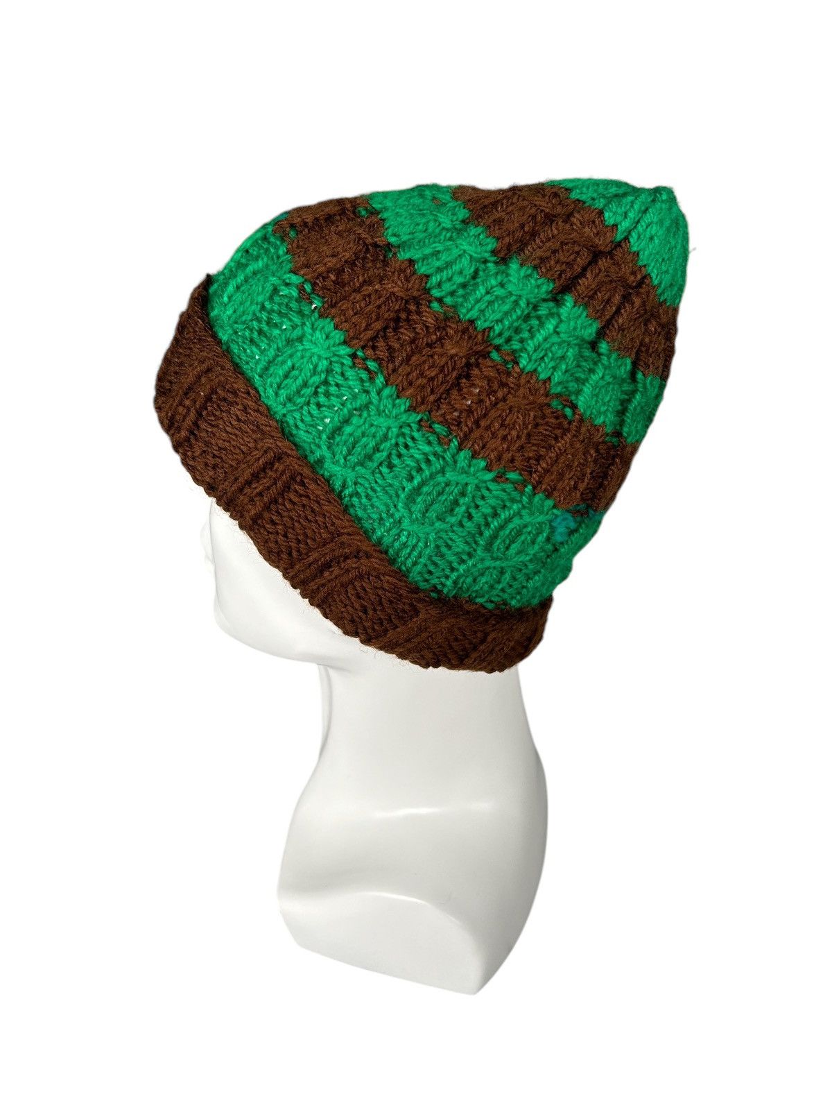 Japanese Brand × Kapital × Vintage Crochet Knitted Handmade Beanie Hats Size ONE SIZE - 2 Thumbnail