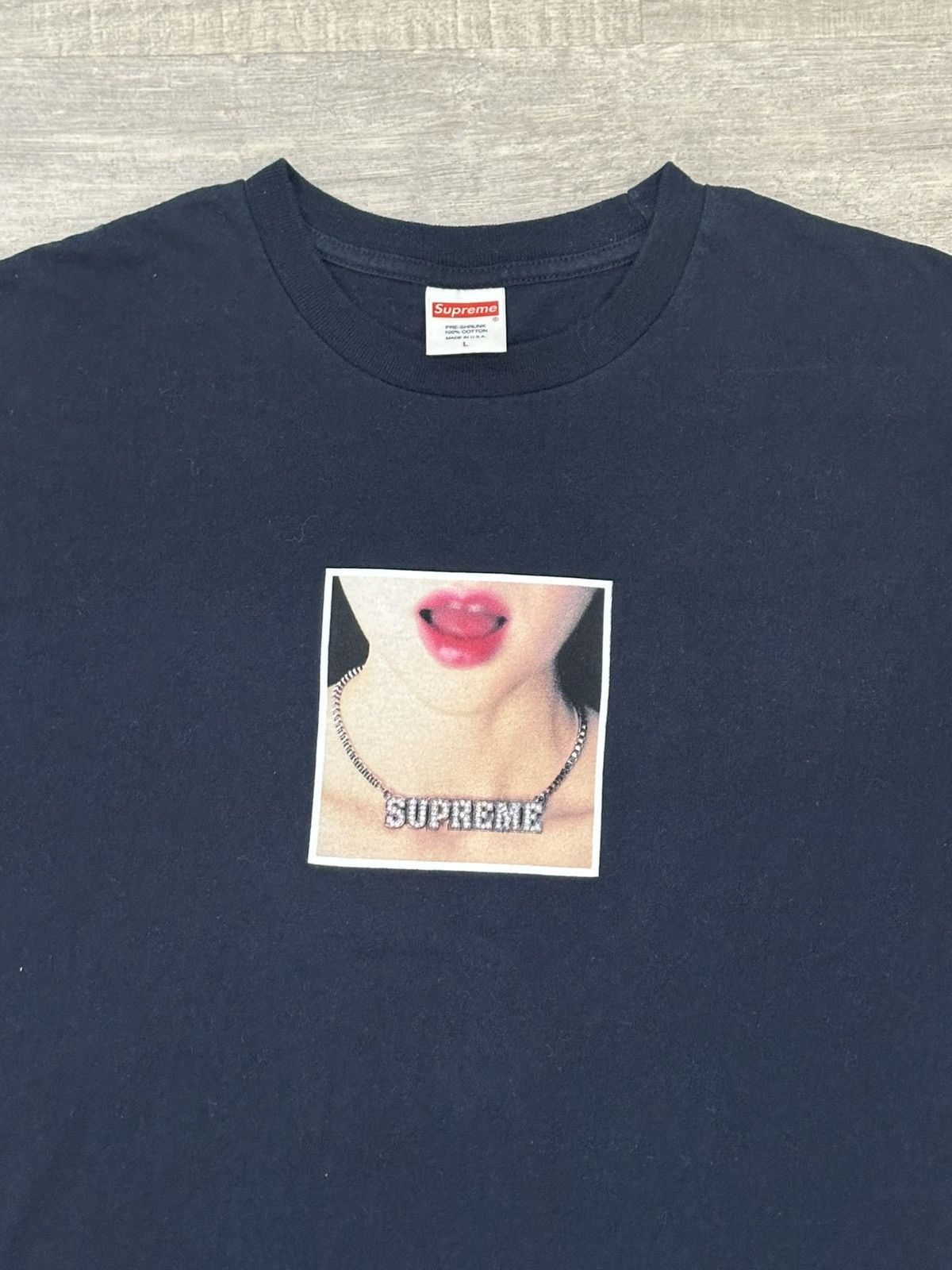 Supreme Supreme Necklace Tee Size US L / EU 52-54 / 3 - 2 Thumbnail