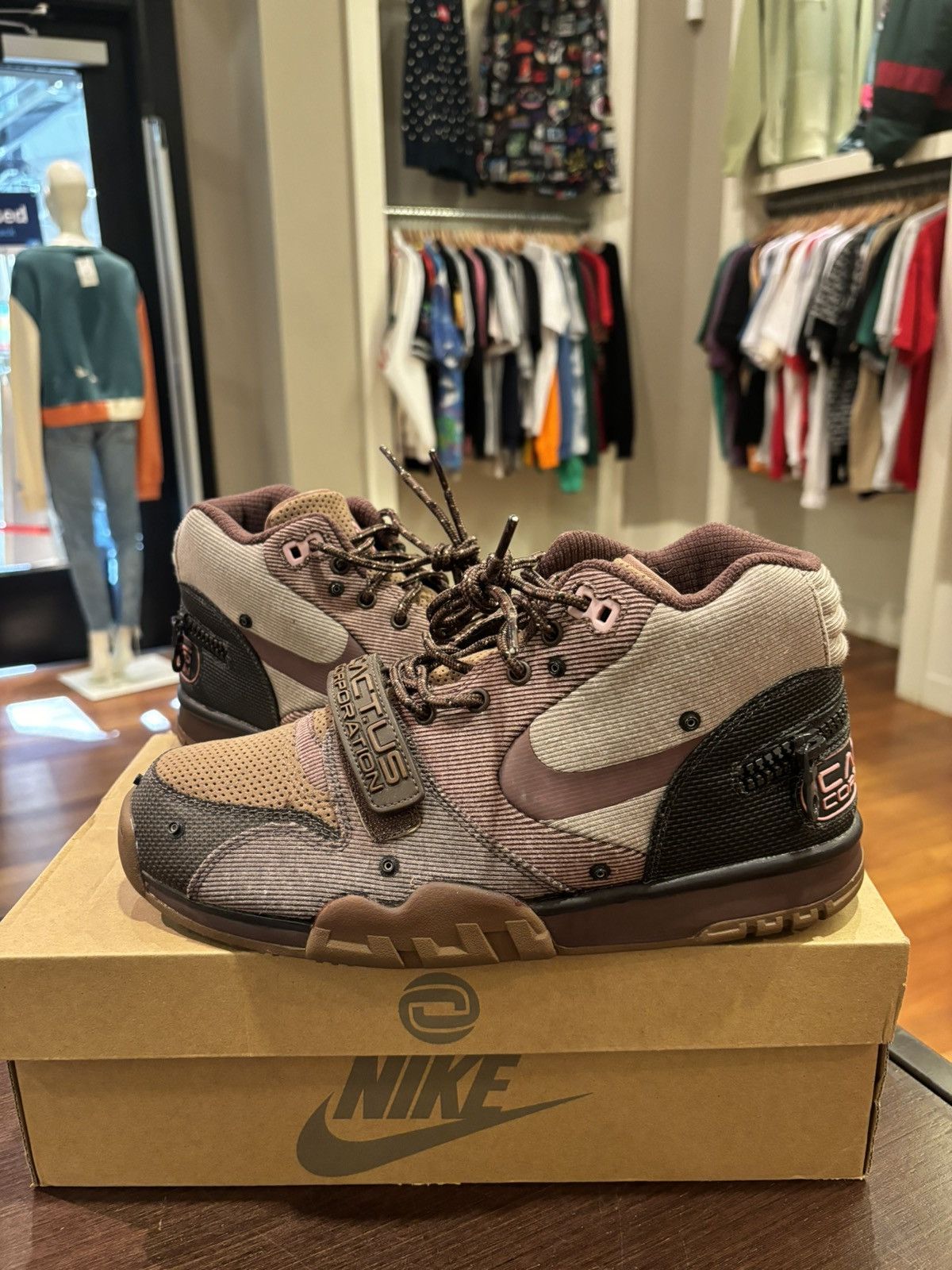 Nike Air Trainer 1 SP Travis Scott Wheat