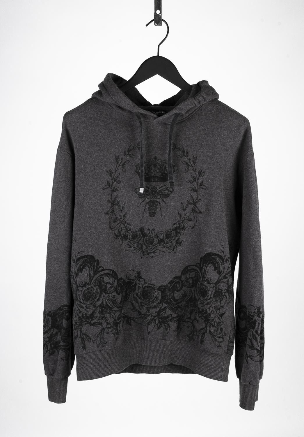 image of Dolce Gabbana Dolce&gabbana Men Hoodie Jumper Size 46It (M) S547 in Grey