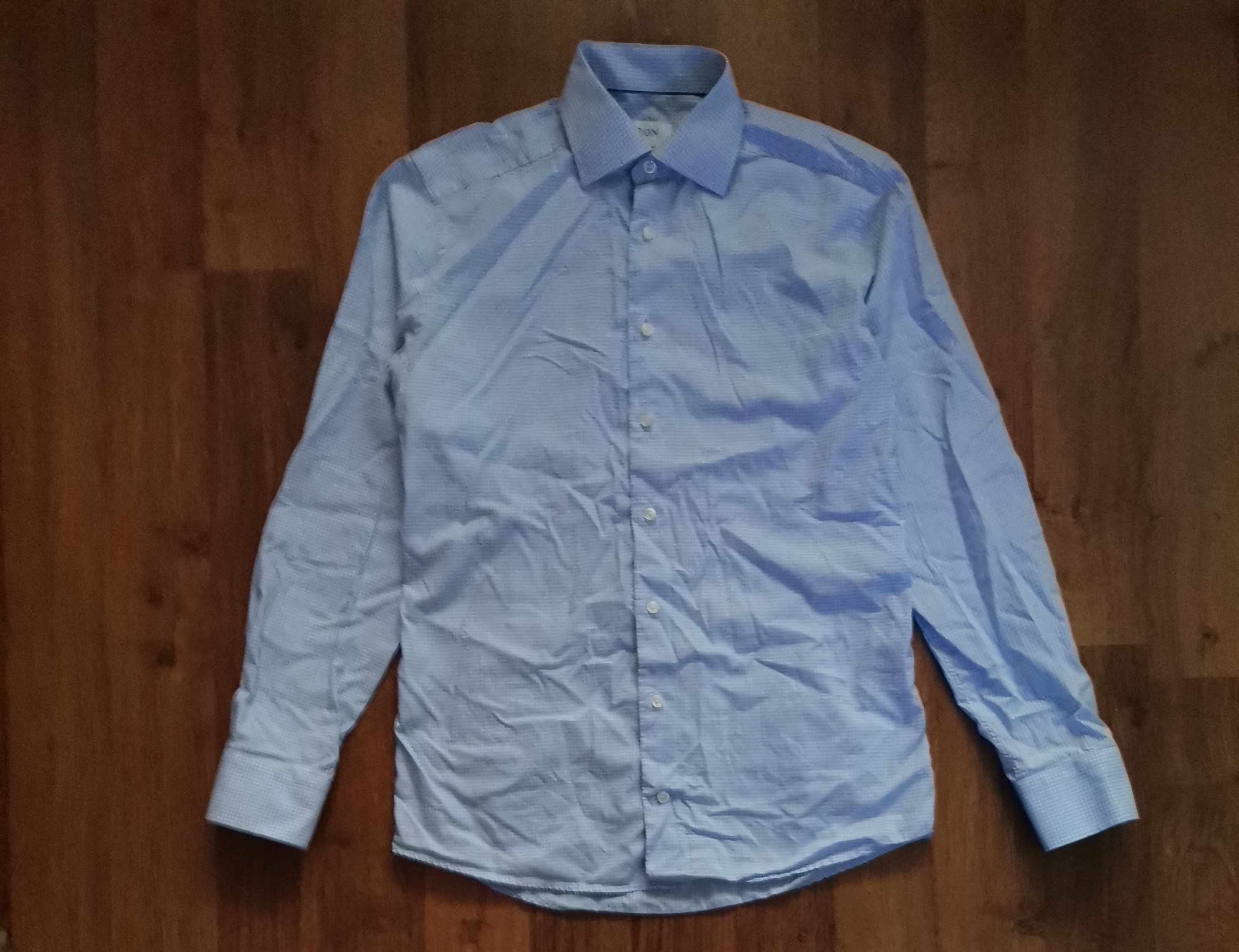 Eton Eton Checkered Shirt Size US M / EU 48-50 / 2 - 1 Thumbnail