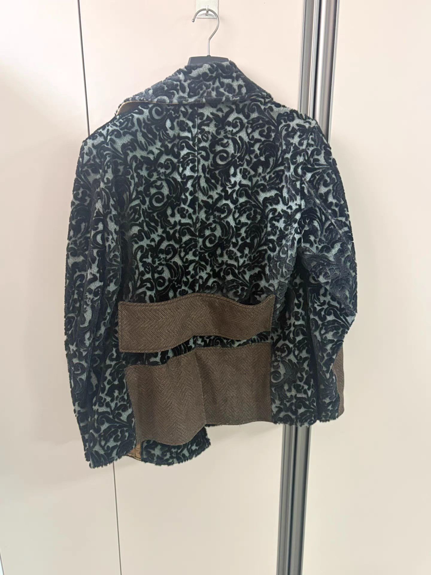 Emporio Armani Emporio Armani Velvet Wool Cashmere Coat K18 Size US L / EU 52-54 / 3 - 2 Thumbnail