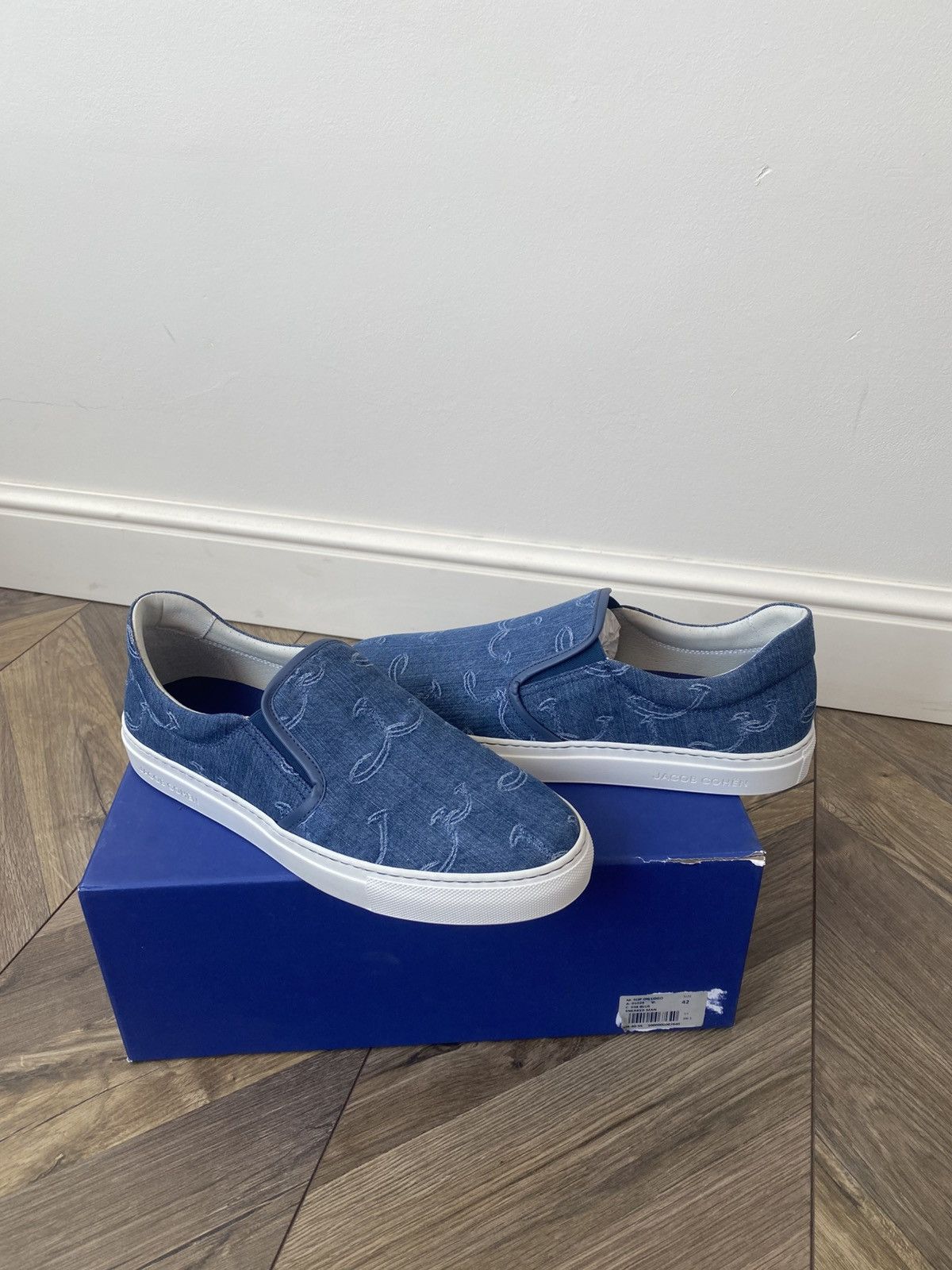 Jacob Cohen JACOB COHEN | SLIP ON 01023 038 blue Size US 9 / EU 42 - 4 Thumbnail