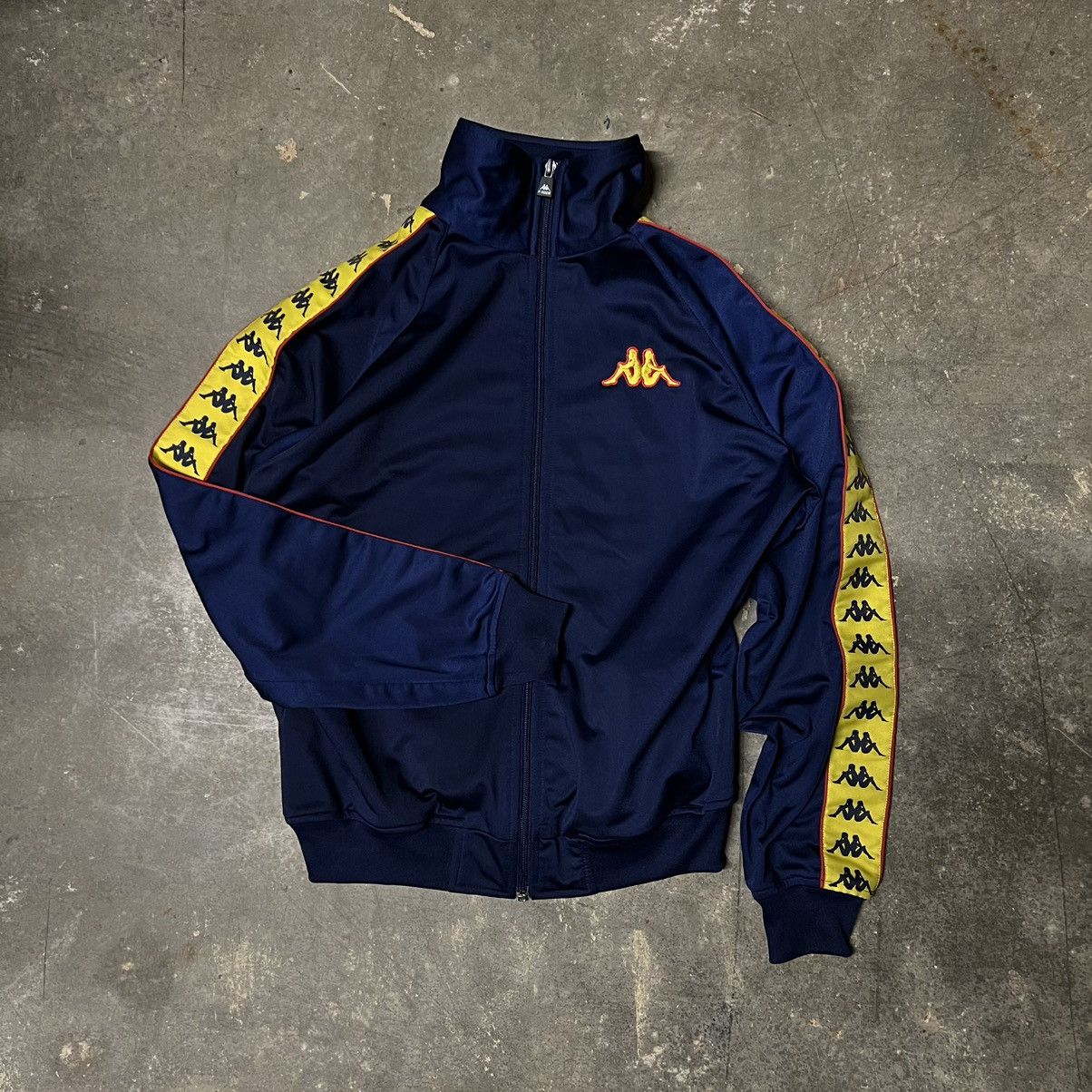 Crazy Vintage Y2K Kappa Zip Up Track Jacket