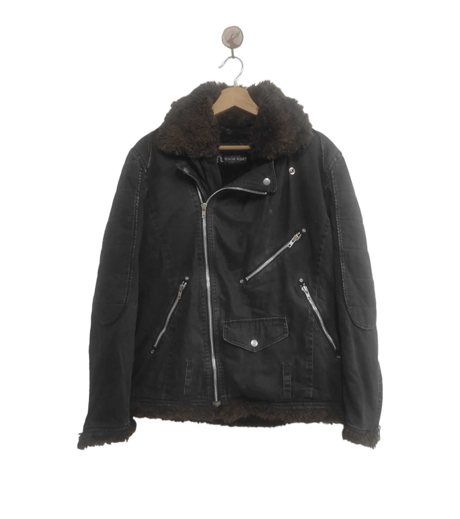 Japanese Brand Rescue Squad Fur Punk Style Size US L / EU 52-54 / 3 - 3 Thumbnail