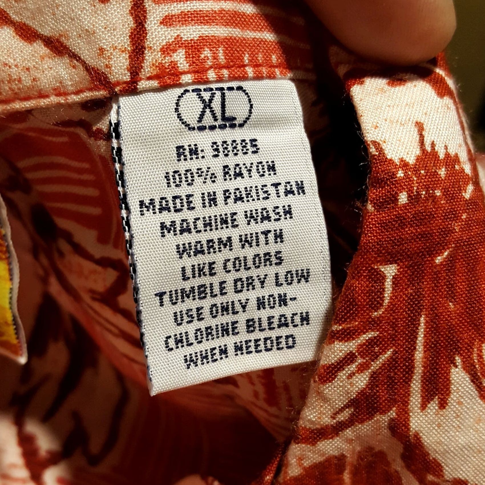 Vintage VINTAGE Spike Hawaiian Button-Up Shirt XS? No Wait XL Men’s Floral 90s Island Aloha Beach Camp Shirt Pink Short Sleeve Size US XL / EU 56 / 4 - 7 Thumbnail