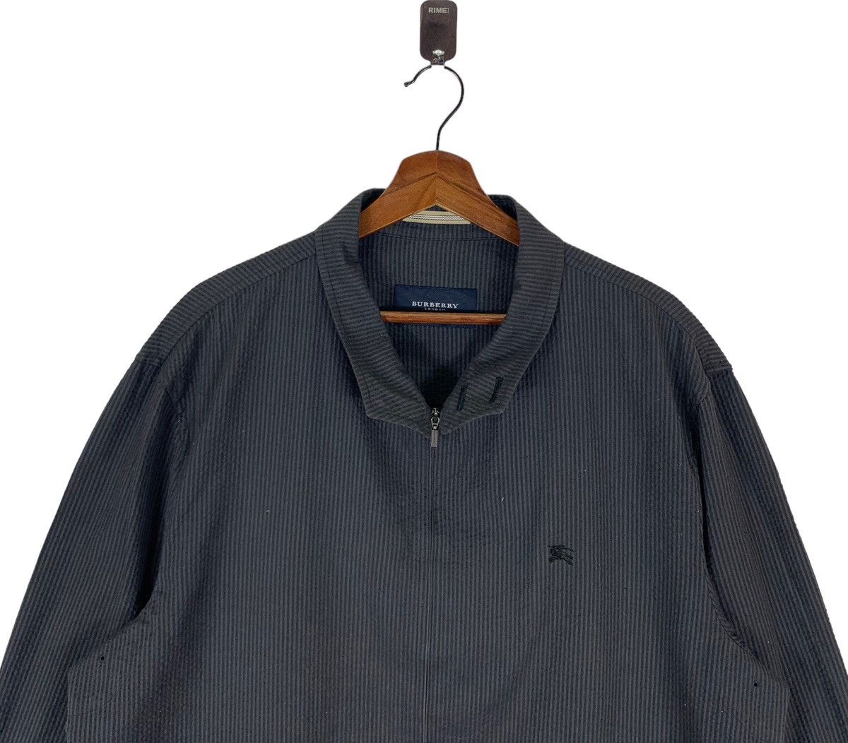 Burberry Burberry Of London Stripe Zipper Coach Jacket Size US XL / EU 56 / 4 - 4 Thumbnail