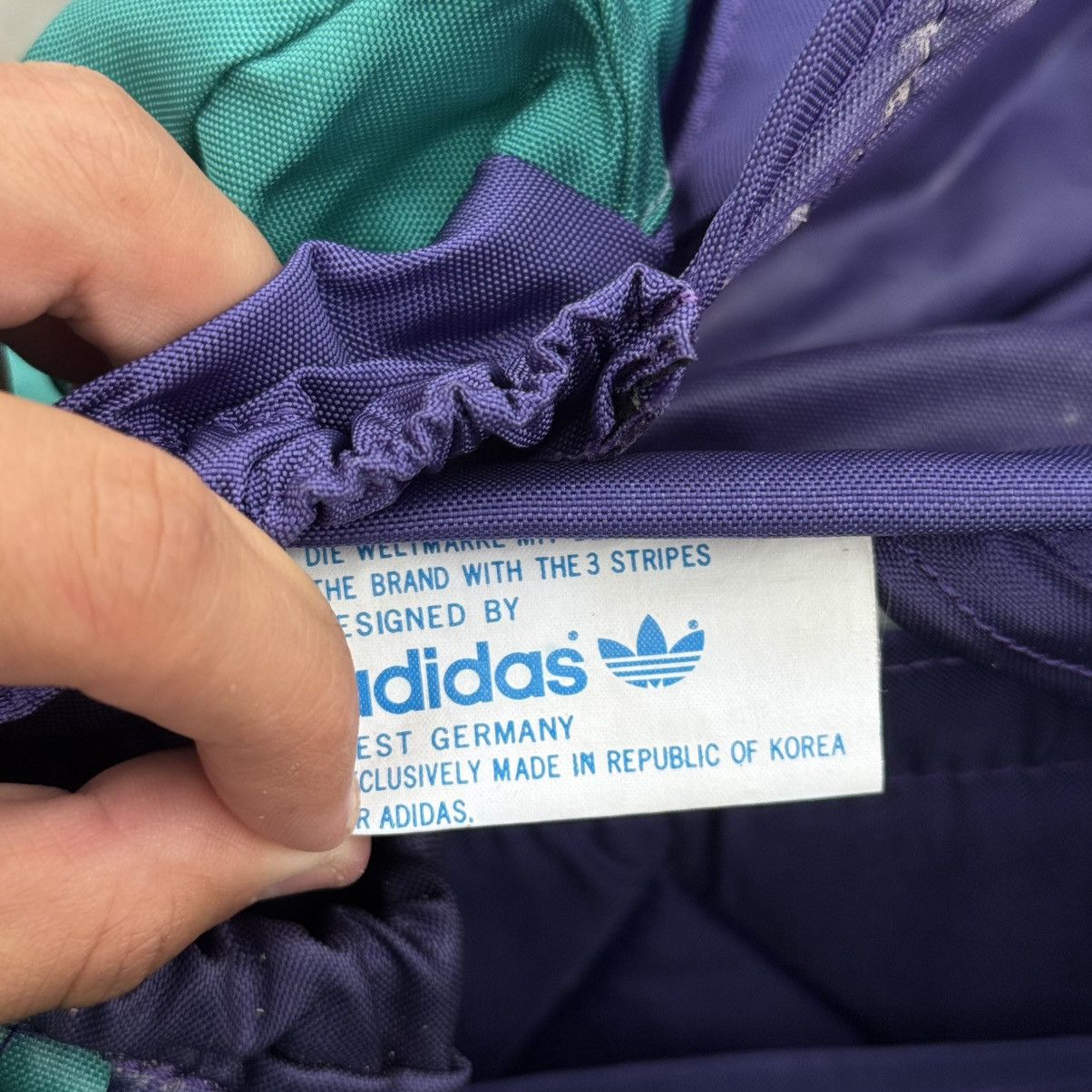 Adidas CRAZY! Adidas Retro 90s Pro 50 Himalaya Backpack Hiking Rare Size ONE SIZE - 11 Thumbnail