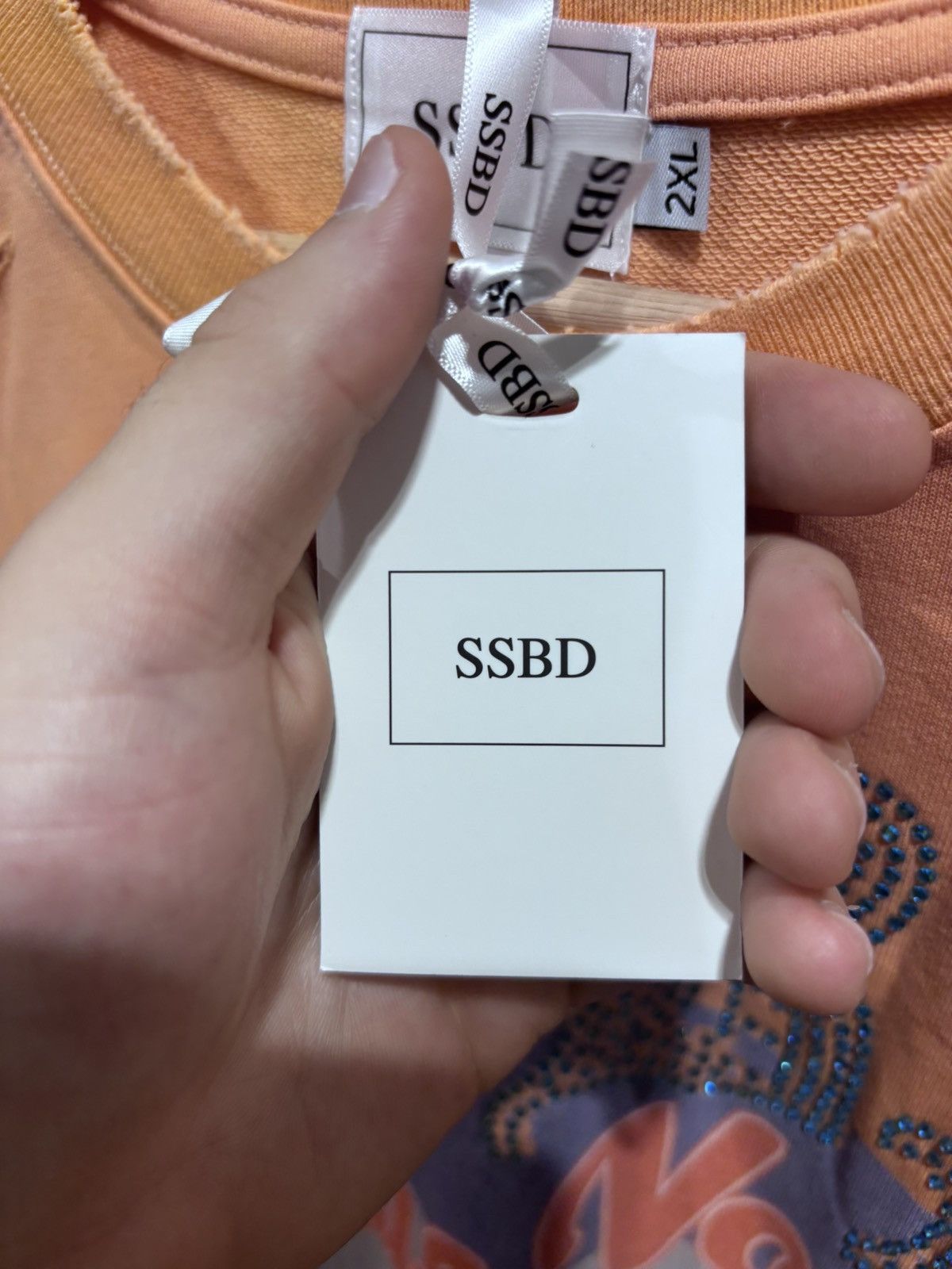 SSDD SSBD Haus Von Orange Tee Size US XXL / EU 58 / 5 - 4 Thumbnail