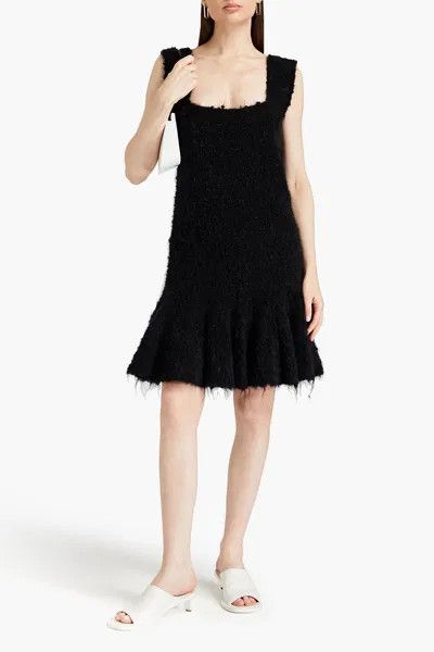 Jil Sander o1y0925 Sleeveless Mini Dress in Black Size S / US 4 / IT 40 - 2 Thumbnail