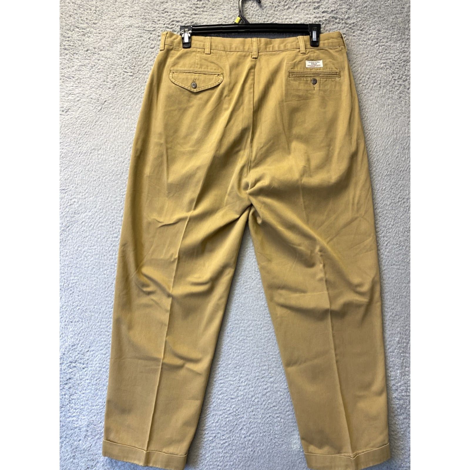Polo Ralph Lauren VINTAGE Polo Ralph Lauren Chino Pants Men 36x30 Cotton Bronze Oak Casual Dress Shirt Size US M / EU 48-50 / 2 - 6 Thumbnail