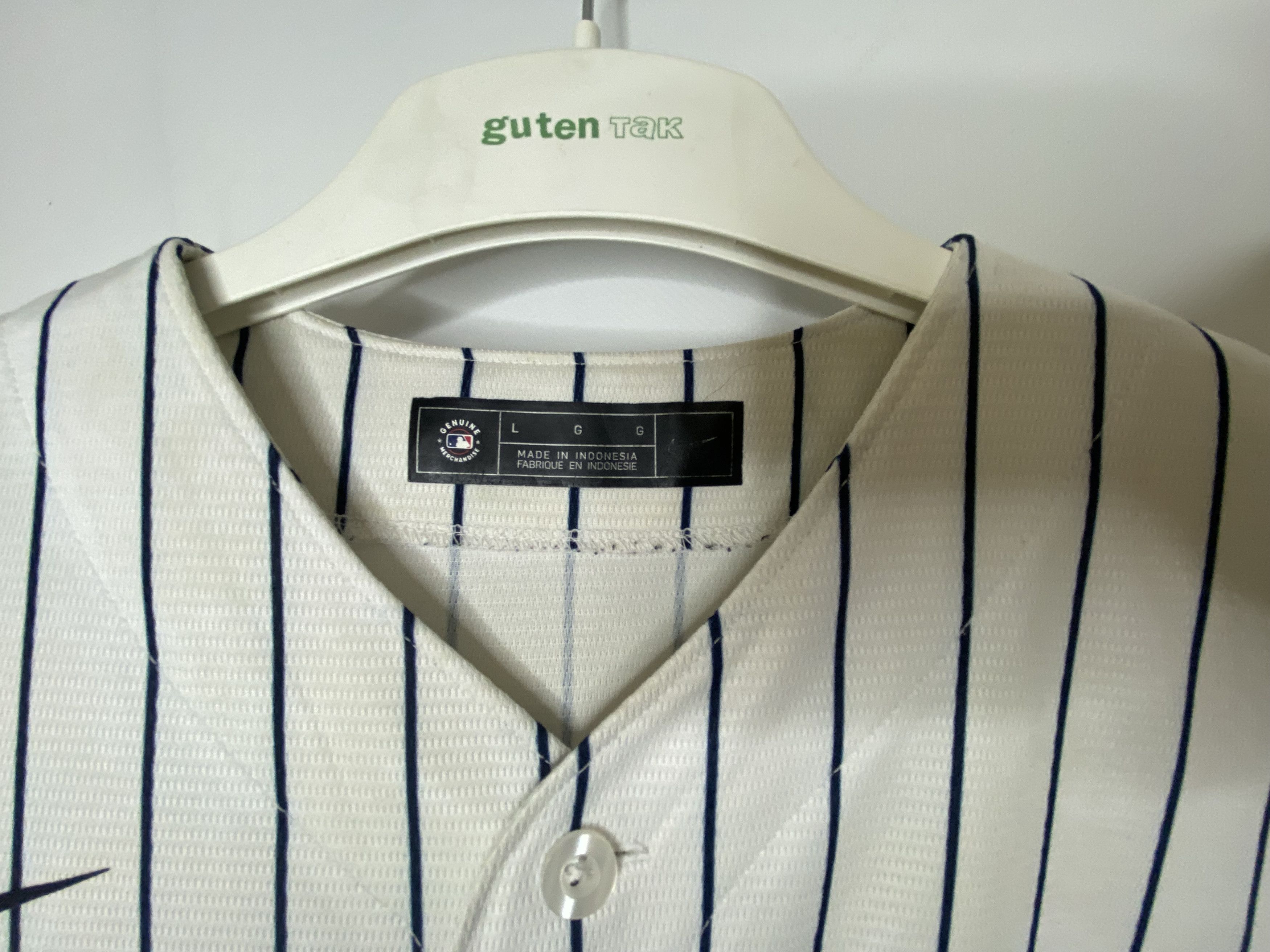 MLB × New York Yankees × Nike NEW YORK YANKEES 2020 HOME MLB JERSEY BASEBALL SHIRT NIKE Size US L / EU 52-54 / 3 - 7 Thumbnail