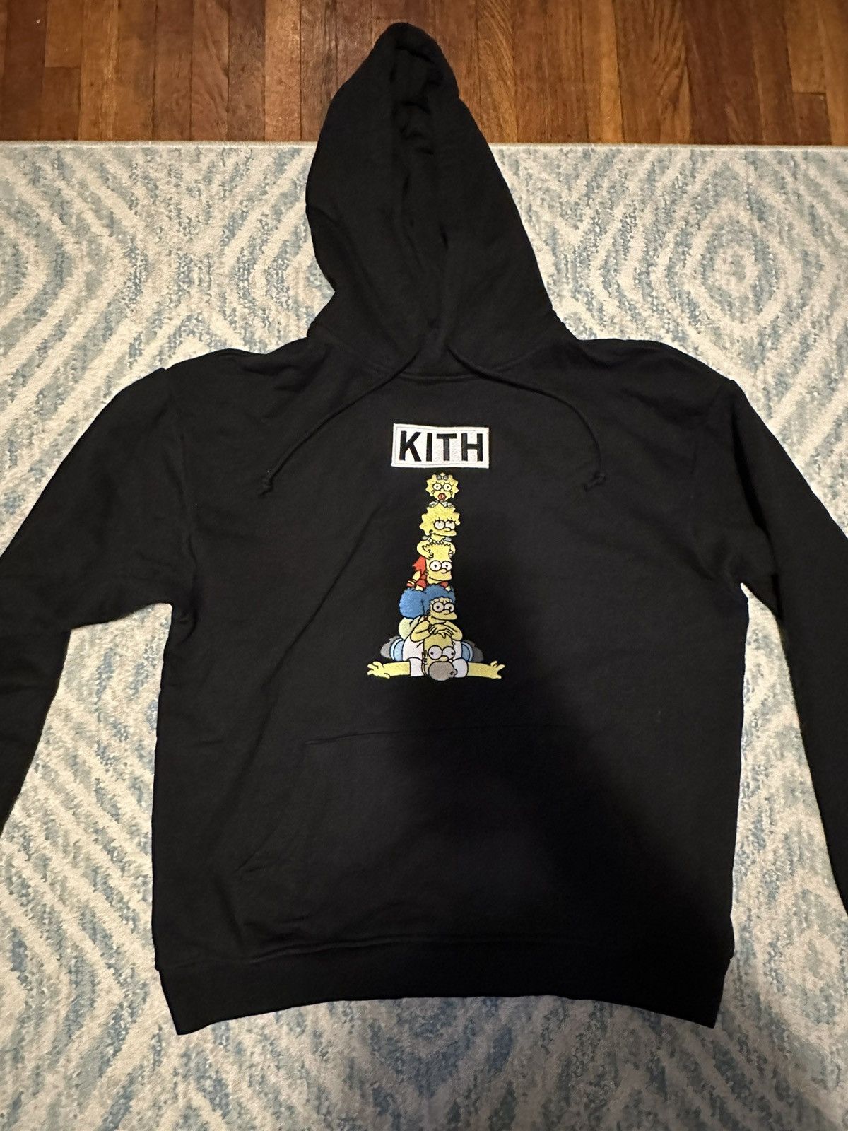 Kith × The Simpsons KITH x The Simpsons Embroidered Hoodie | Grailed