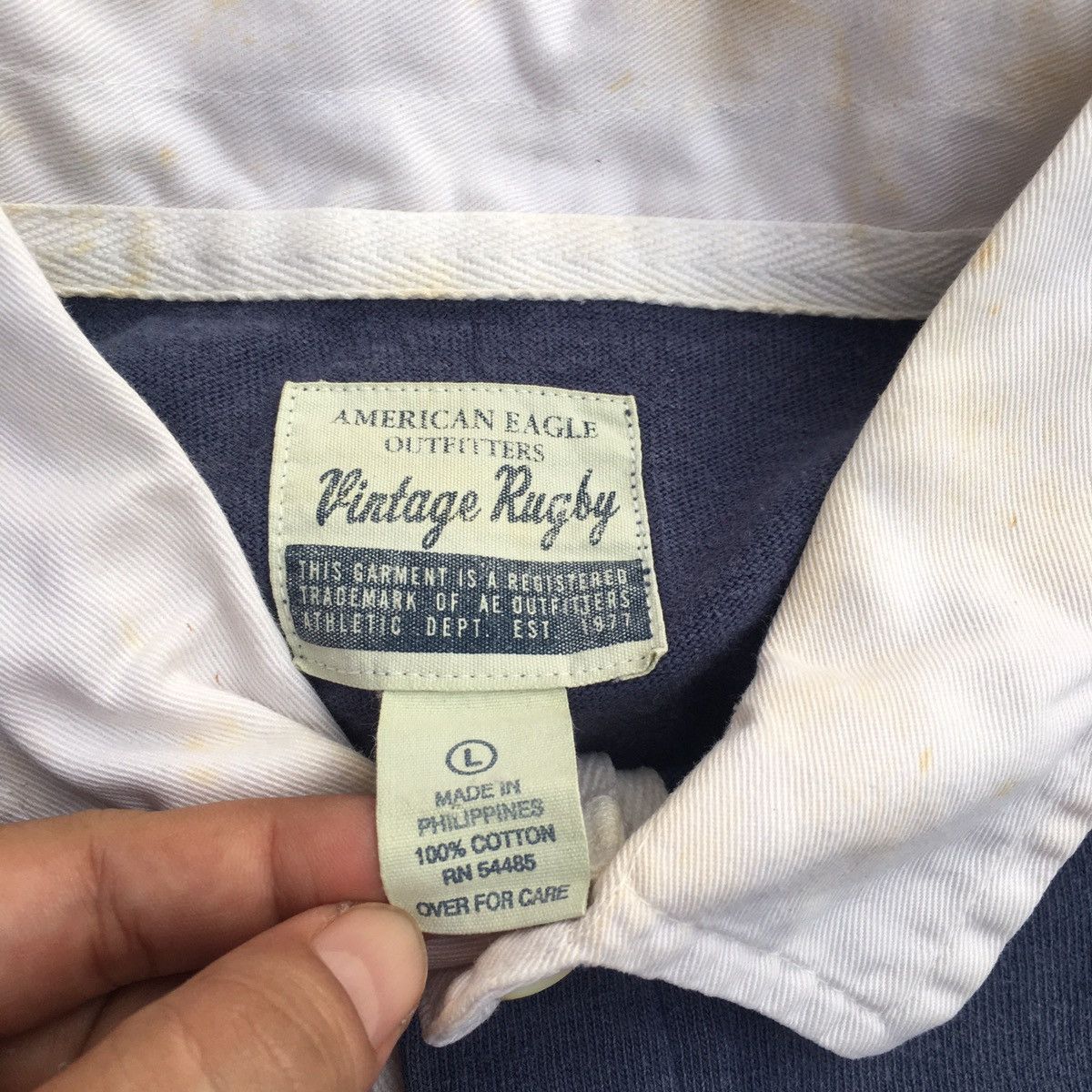 American Eagle Outfitters × Vintage Vintage American Eagle Outfitters Polo Rugby Size US L / EU 52-54 / 3 - 8 Thumbnail