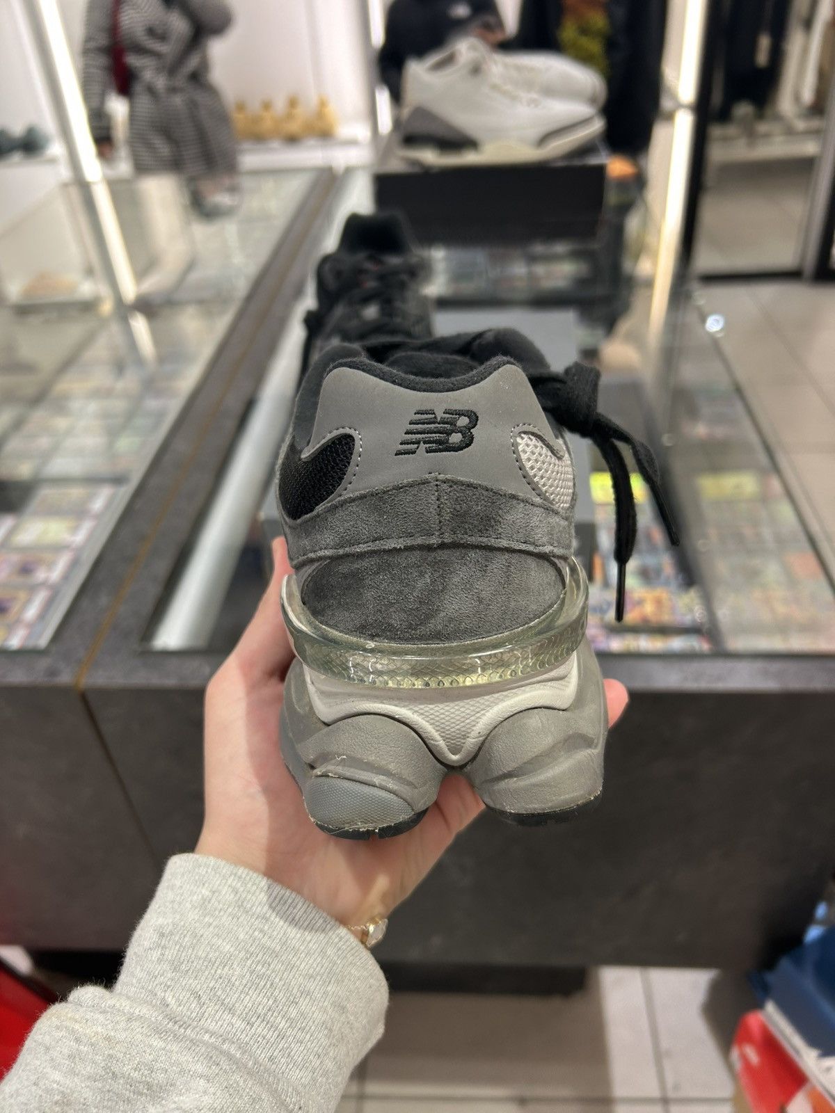 New Balance New Balance 9060 Black Castlerock Grey Size US 8.5 / EU 41-42 - 3 Thumbnail