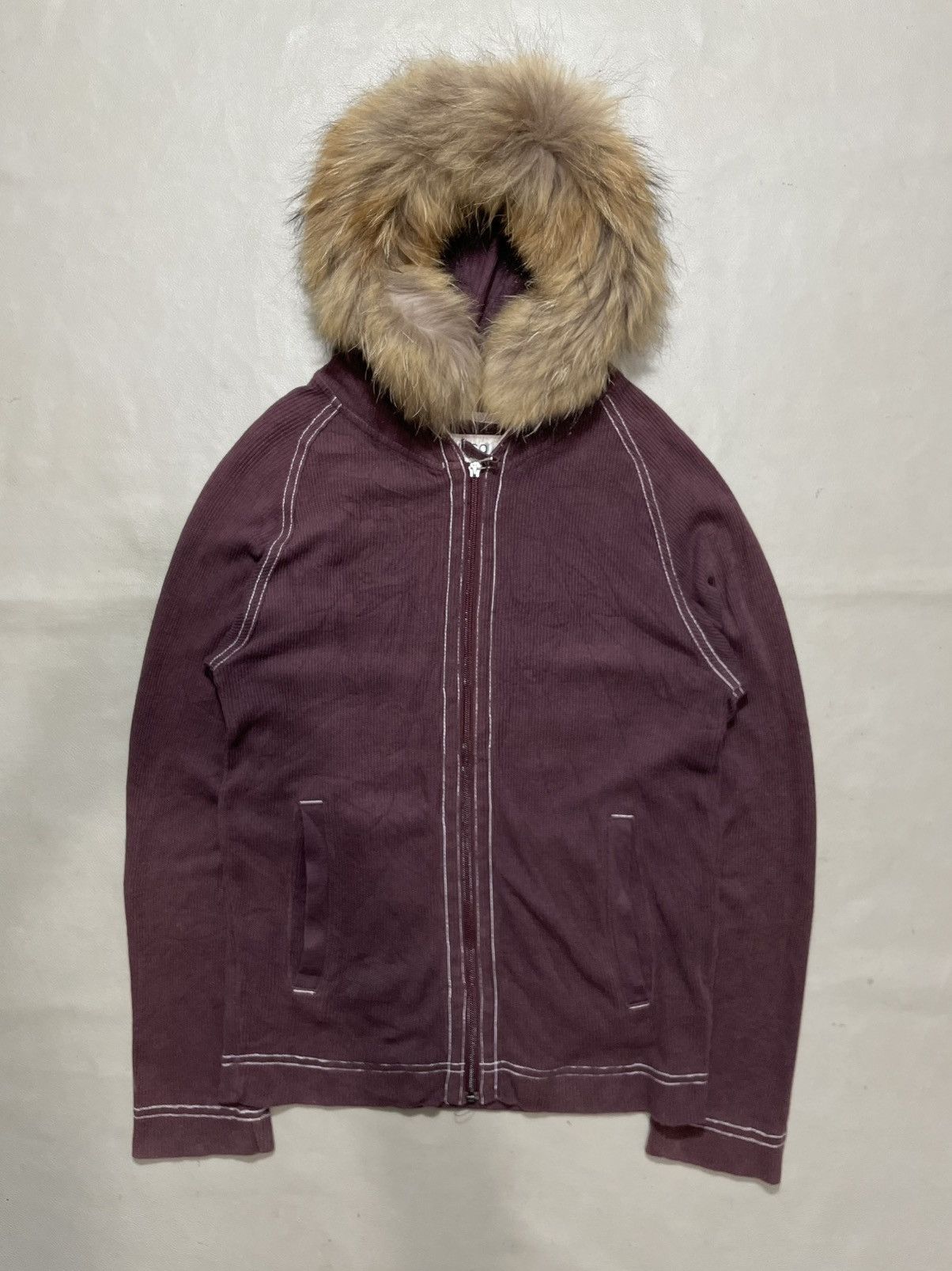 Hysteric Glamour Ikka Zip Fur Hoodie ifsix lgb punk style Size US M / EU 48-50 / 2 - 1 Thumbnail