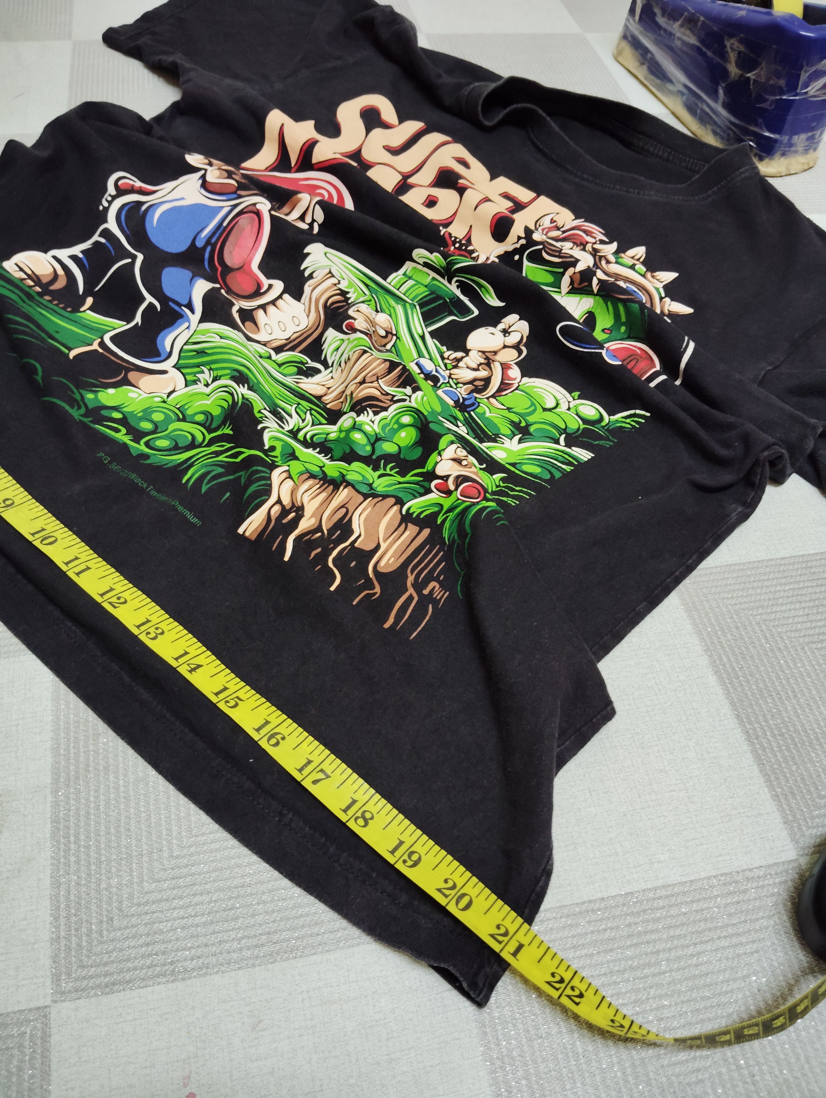 Cartoon Network SUPER MARIO BIG PRINT T-SHIRTS Size US L / EU 52-54 / 3 - 11 Thumbnail