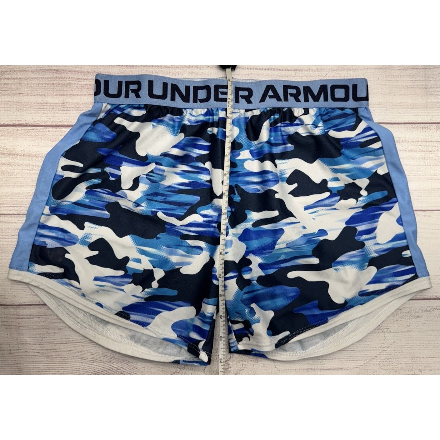Under Armour UNDER ARMOUR Play Up, 5 Inch Girl's Youth (XL) Shorts Blue C Size 36" / US 14 / IT 50 - 3 Thumbnail