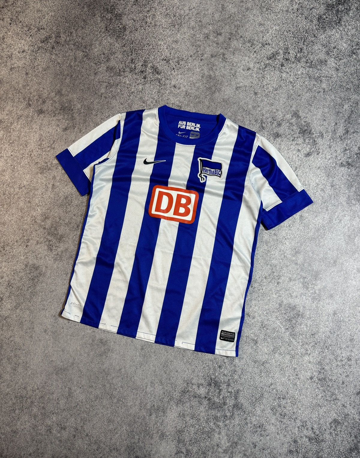 Nike Nike Hertha BSC Soccer Jersey Streetwear Style Rare Xs Size US XS / EU 42 / 0 - 1 Thumbnail