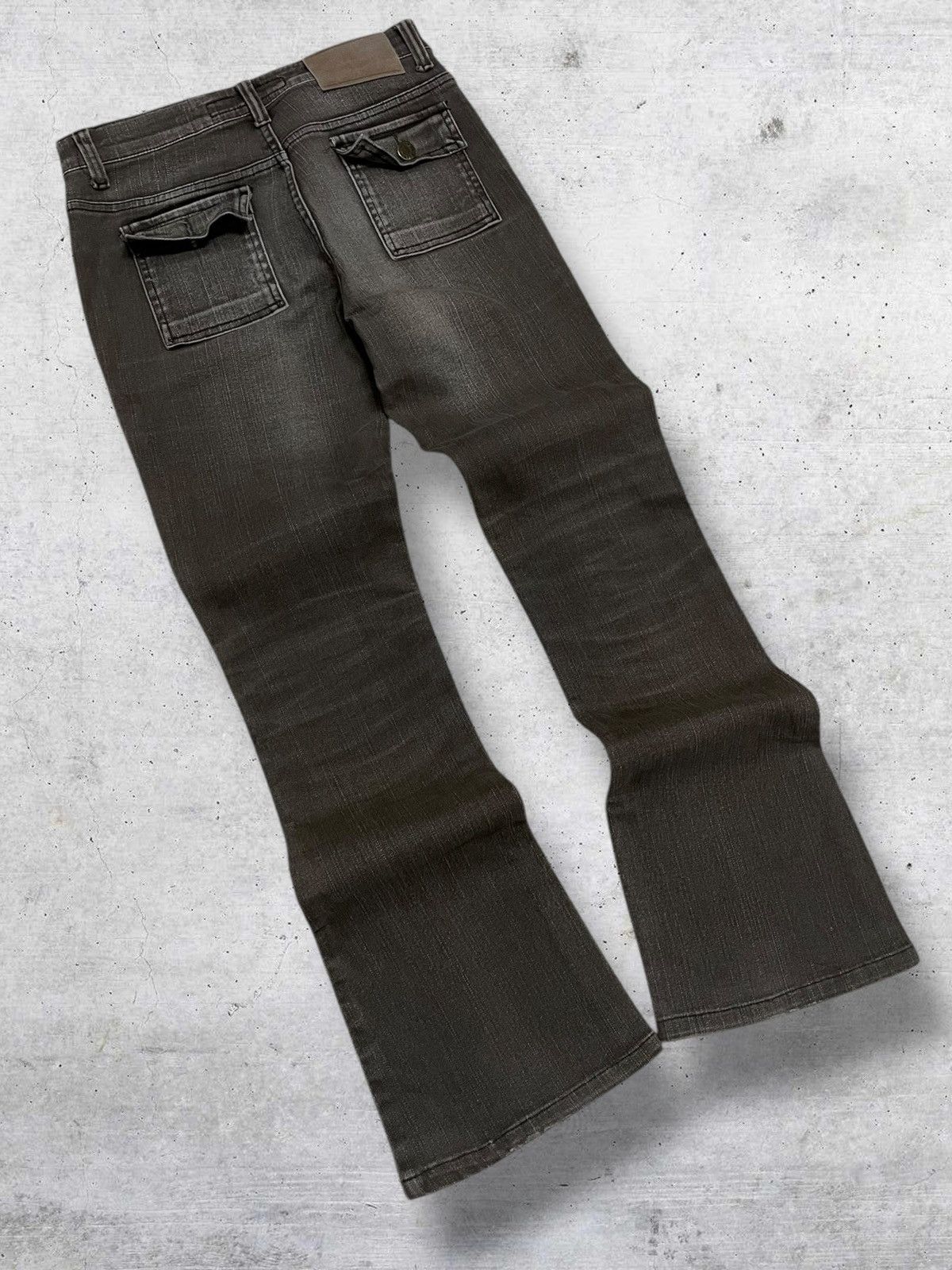 semanticdesign VINTAGE COUPE DE BEAUTE OG DESIGNER JAPAN FLARED BUSHPANT Size US 27 - 9 Thumbnail