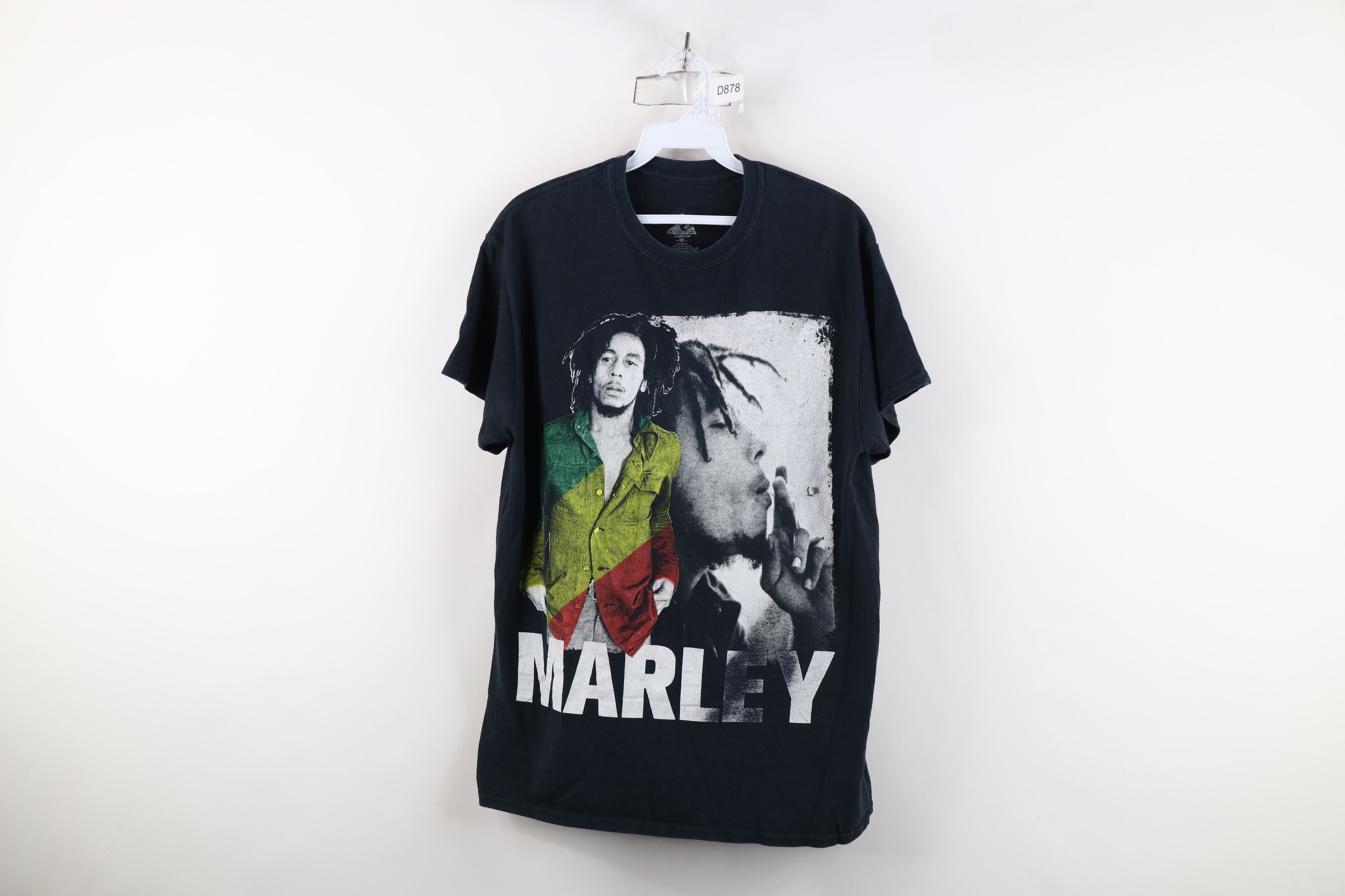 Vintage Vintage Y2K Streetwear Bob Marley Big Logo Rasta T-Shirt Size US M / EU 48-50 / 2 - 1 Thumbnail