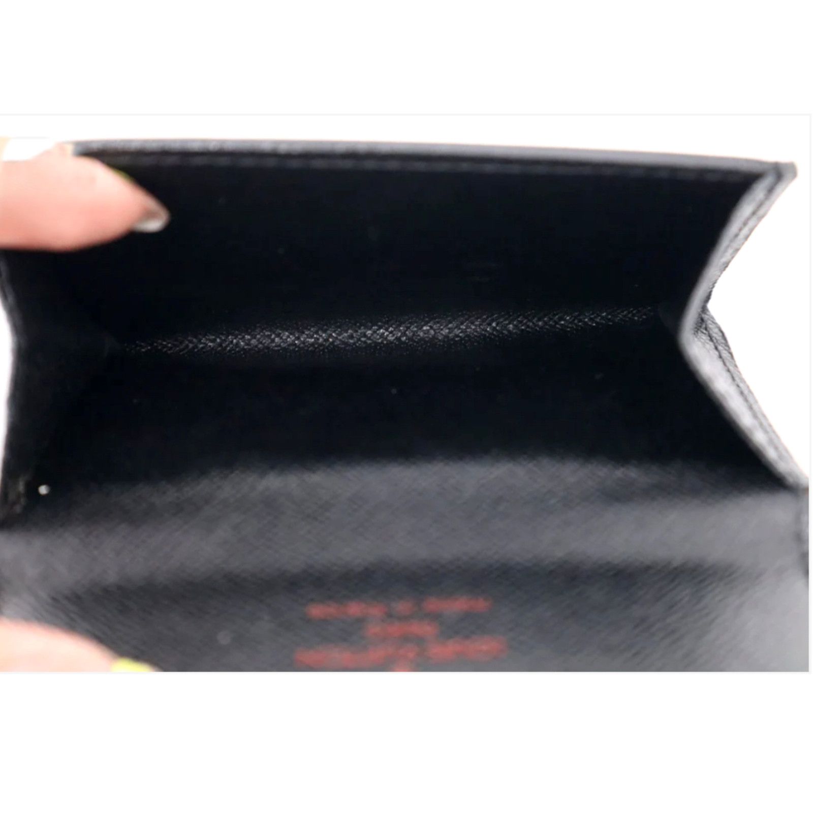 Louis Vuitton Louis Vuitton Ludlow Compact Epi Leather Coin Wallet Black Size ONE SIZE - 8 Thumbnail