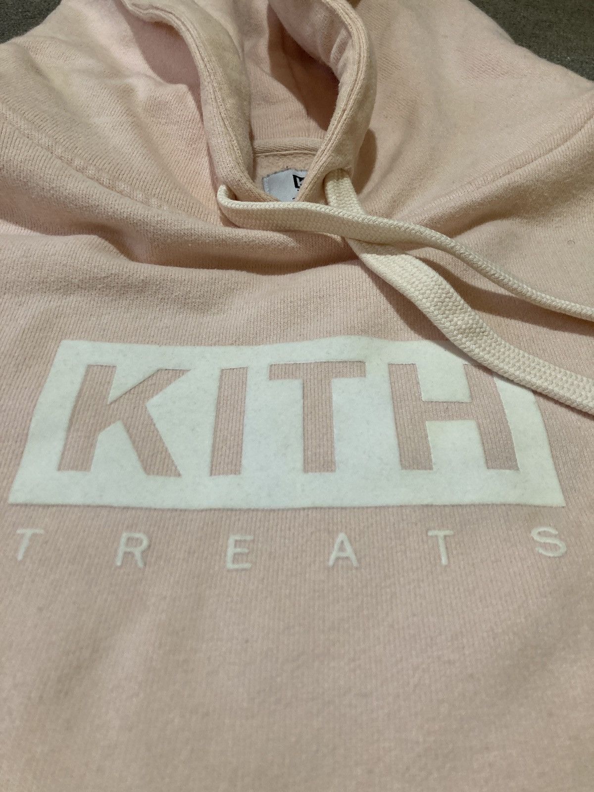 image of Kith Treats Hoodie in Baby Pink, Men's (Size 2XL)