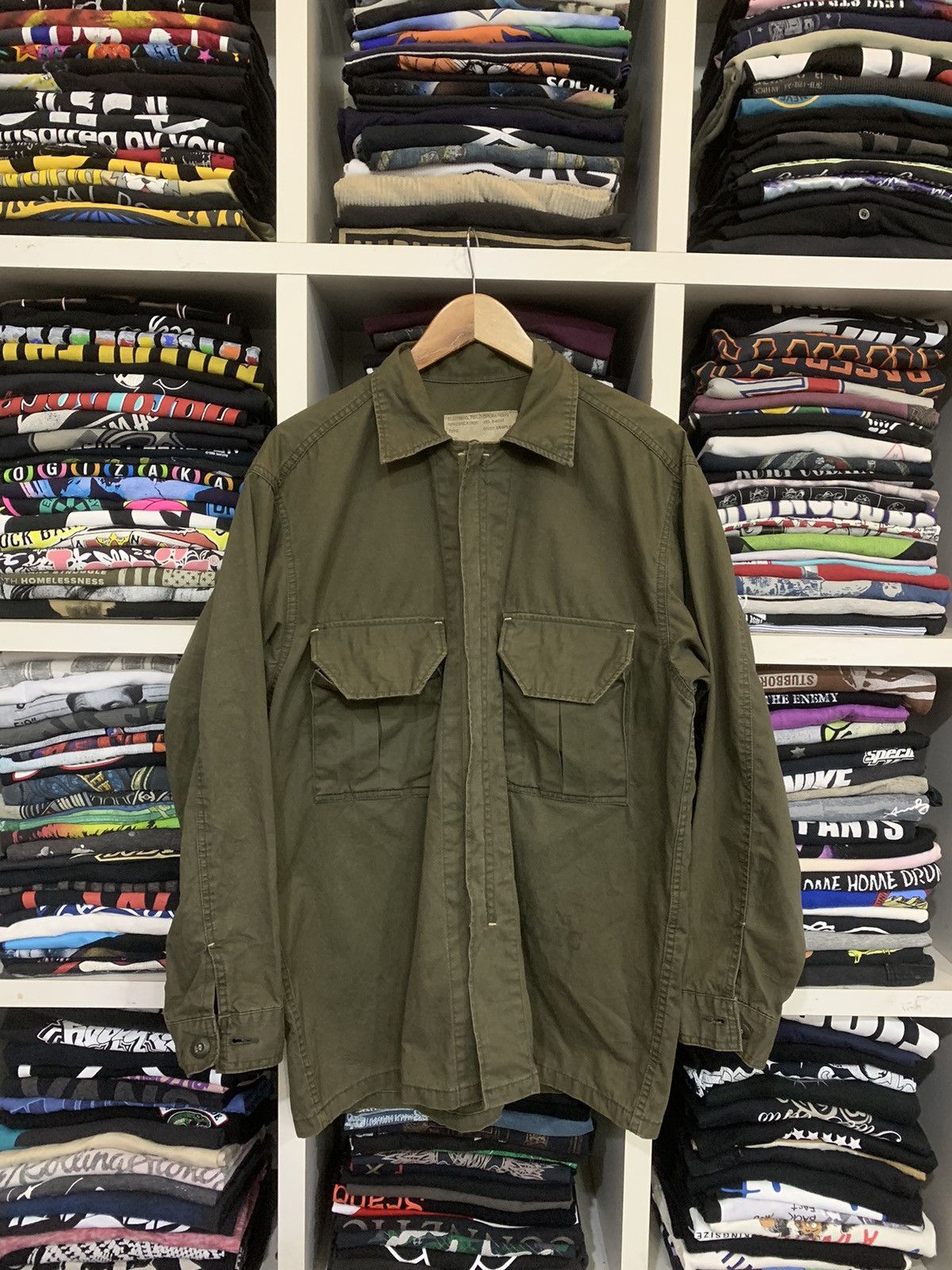 image of Field And Stream x Vintage Sample - Blue Way Clothing Field Jacket in Green, Men's (Size Medium)
