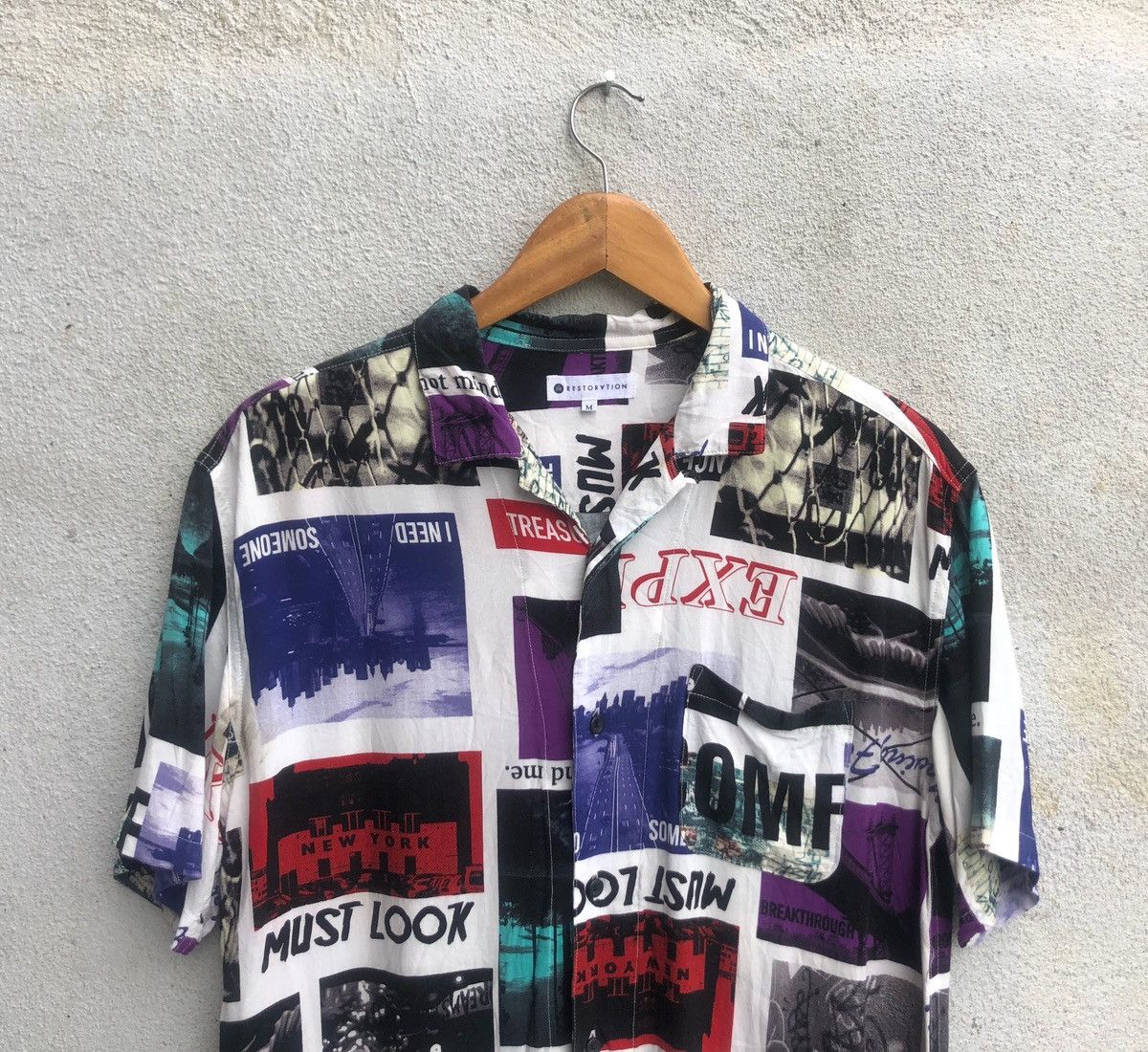Restoration 🔥 Restoration Rayon Abstract Hawaii Shirt🔥 Size US M / EU 48-50 / 2 - 3 Thumbnail