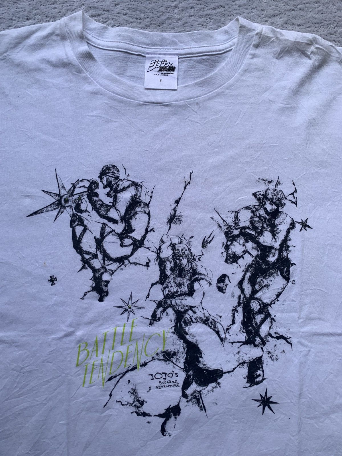 Anime Japanese manga jojo’s bizarre adventure battle tendency Size US M / EU 48-50 / 2 - 2 Thumbnail