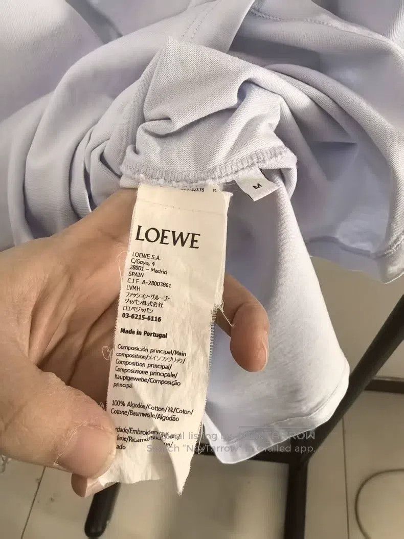 Loewe Loewe Embroidered logo short sleeve Size M / US 6-8 / IT 42-44 - 4 Thumbnail