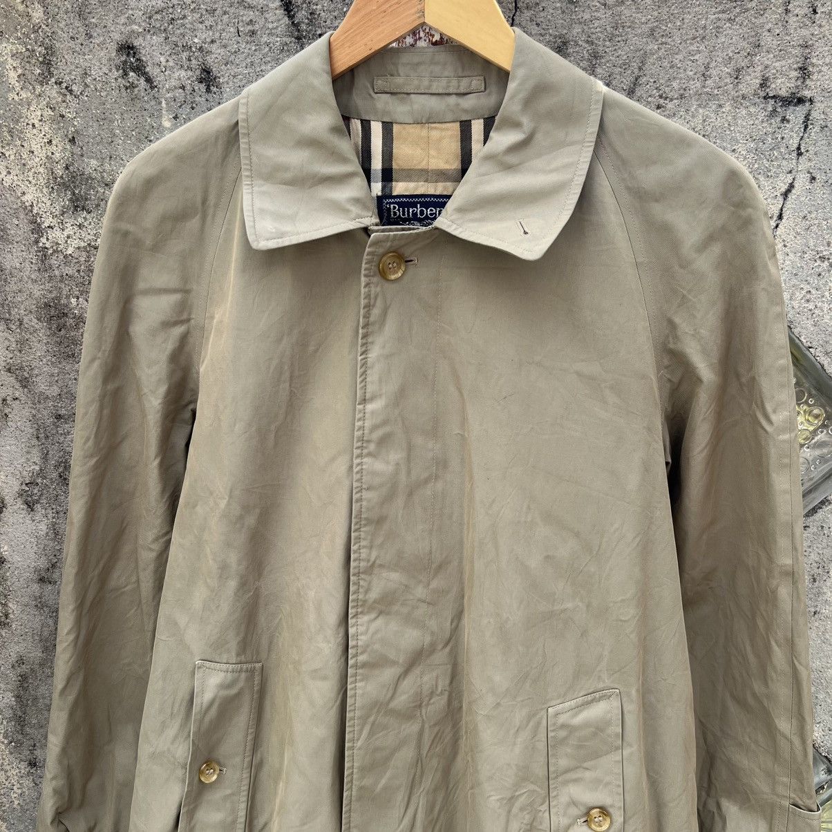 Burberry “BURBERRY” NOVA CHECK LINED LONG COAT JACKET Size US L / EU 52-54 / 3 - 4 Thumbnail