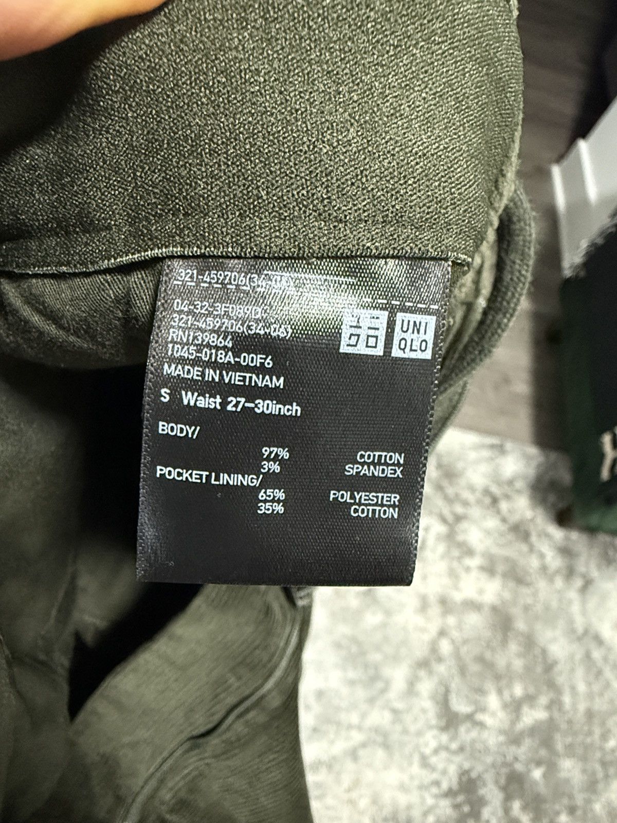 Uniqlo Smart Ankle Pants | Corduroy Size US 30 / EU 46 - 2 Thumbnail