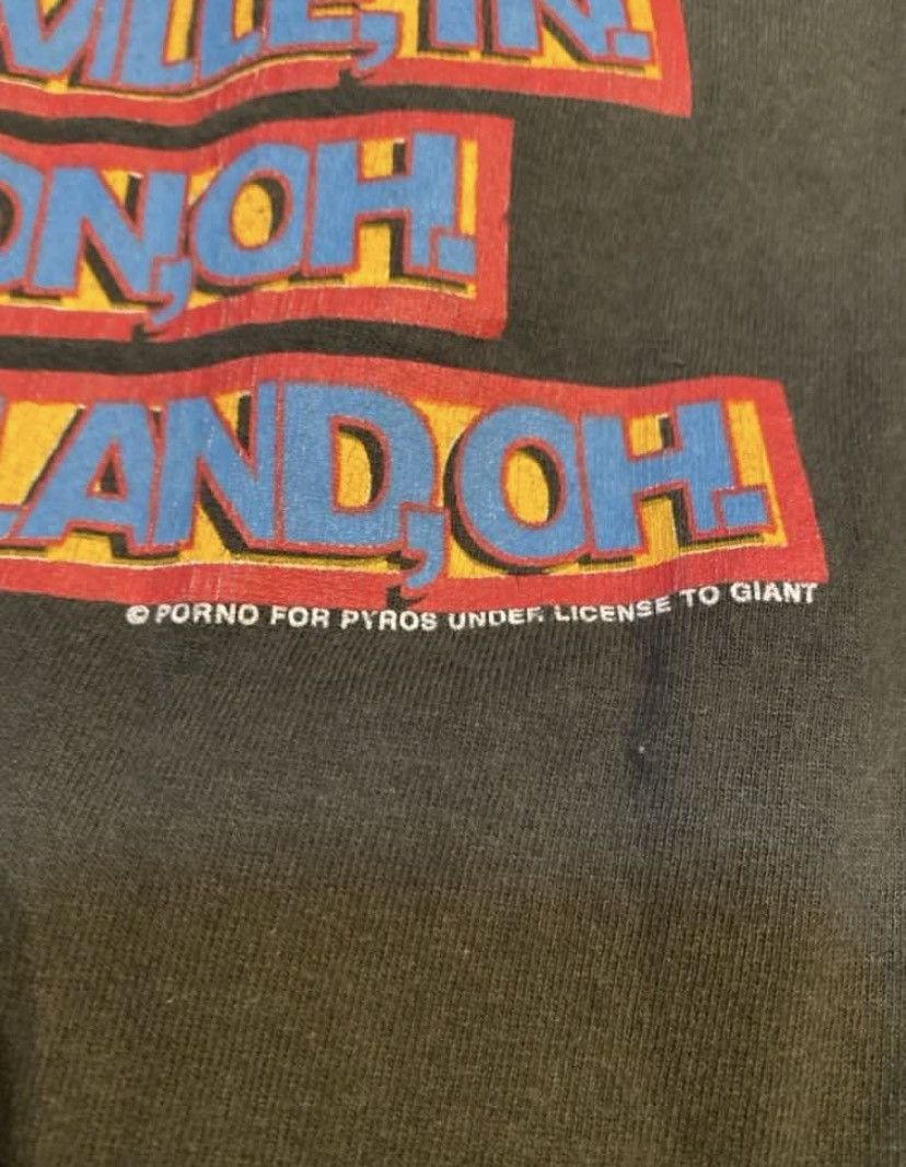 Band Tees Vintage porno for pyros 90s Size US L / EU 52-54 / 3 - 4 Thumbnail