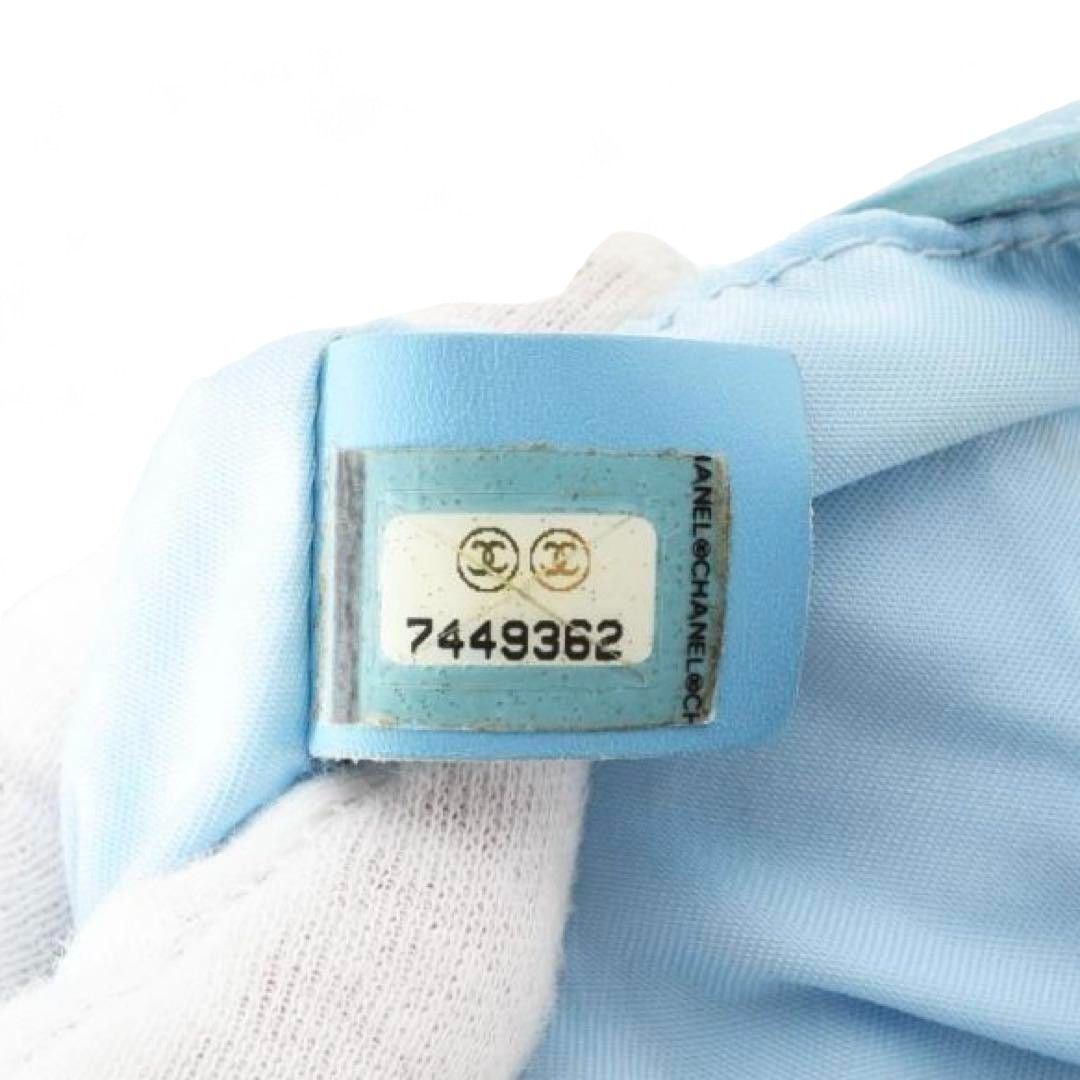 Chanel Chanel - Coco Light Blue Monogram Handbag Shoulder Bag Size ONE SIZE - 6 Thumbnail