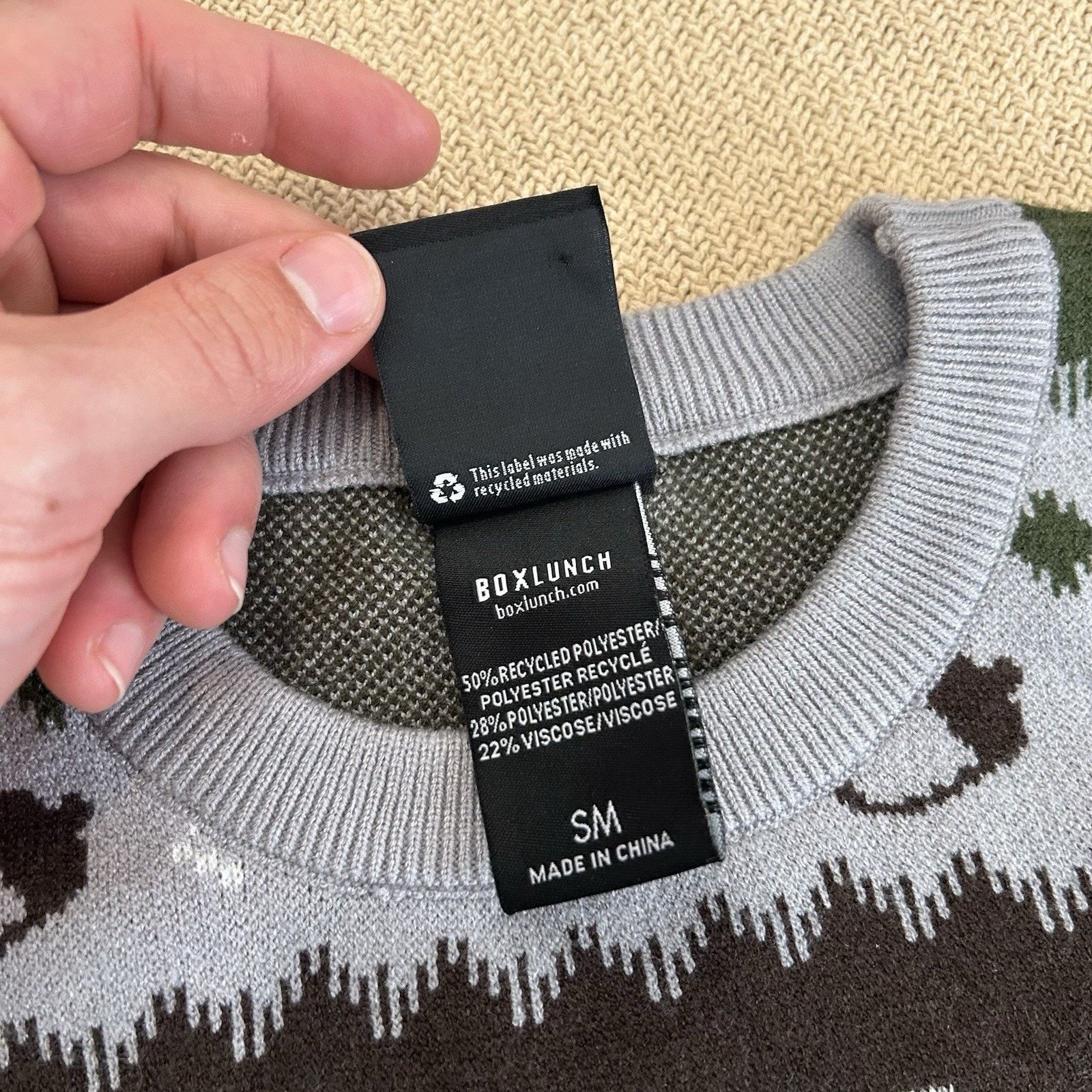Other My Neighbor Totoro Studio Ghibli Box Lunch Fair Isle Sweater Size US S / EU 44-46 / 1 - 4 Thumbnail