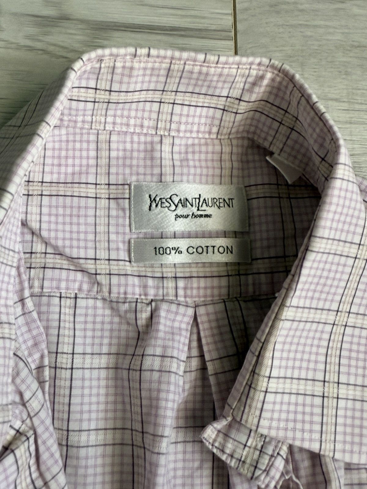 Yves Saint Laurent Vintage Yves Saint Laurent Shirt Size US M / EU 48-50 / 2 - 4 Thumbnail