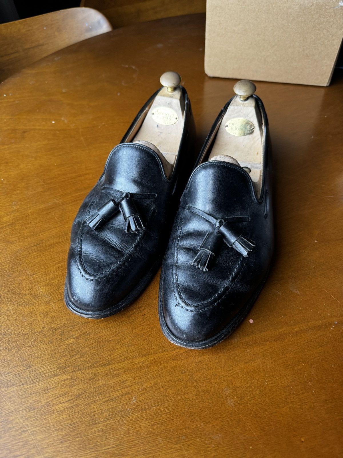Crockett & Jones Crockett & Jones - Cavendish Black (including shoe trees) Size US 10 / EU 43 - 1 Thumbnail